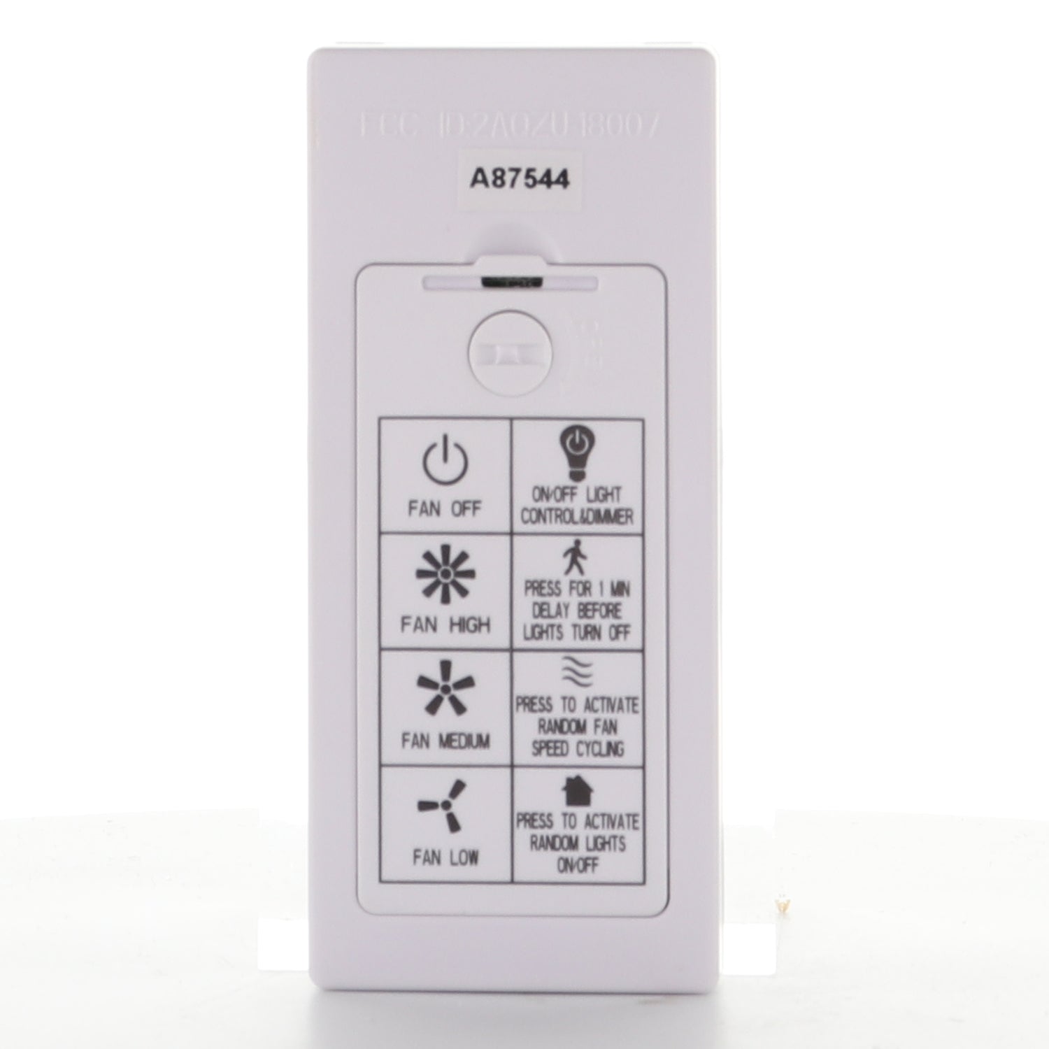 Harbor Breeze TR326A 3-Speed Ceiling Fan Remote Control | Compatible with MR101T Receiver - 2AQZU-18007
