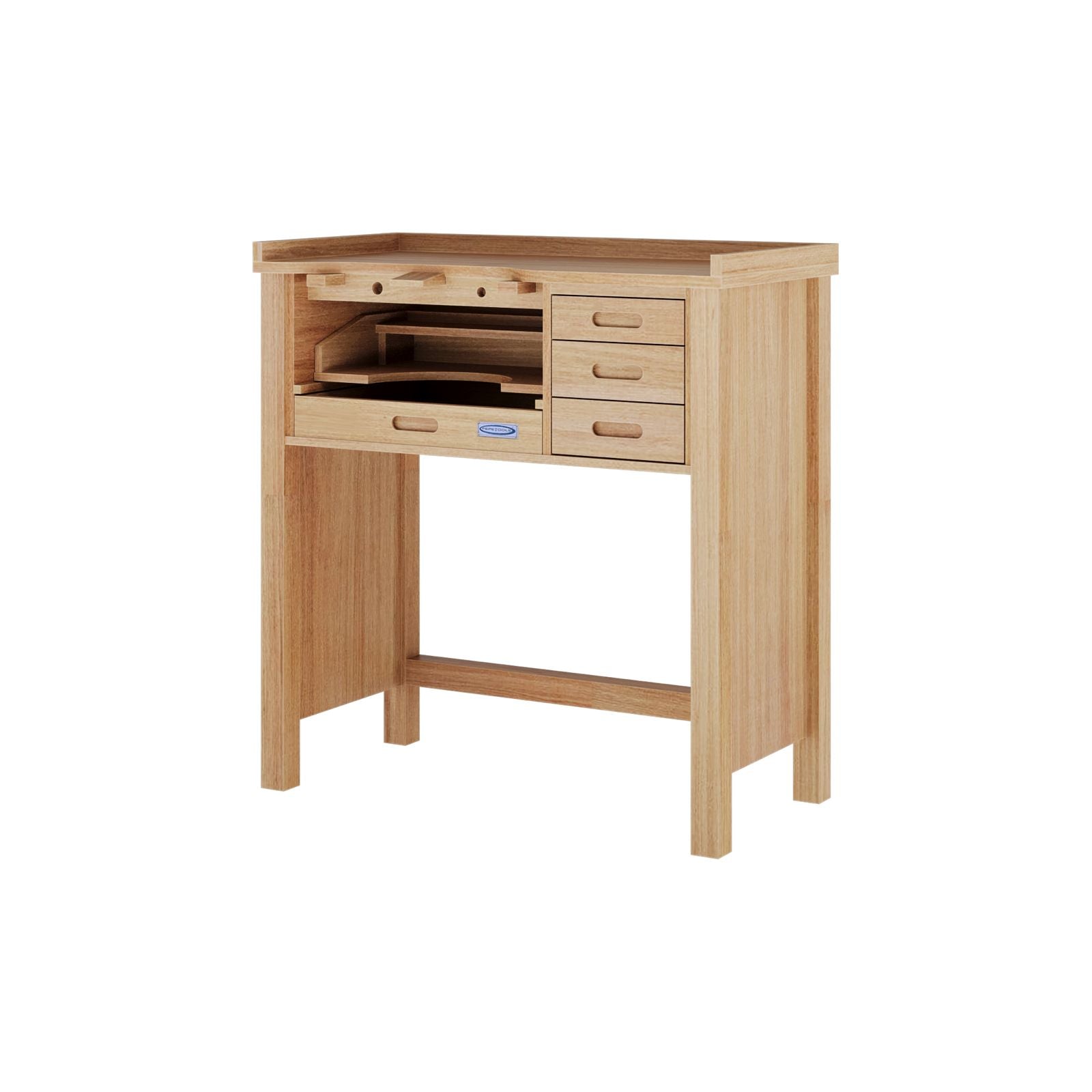 Classic Jewelers Work Bench, Premium Grade, Hardwood
