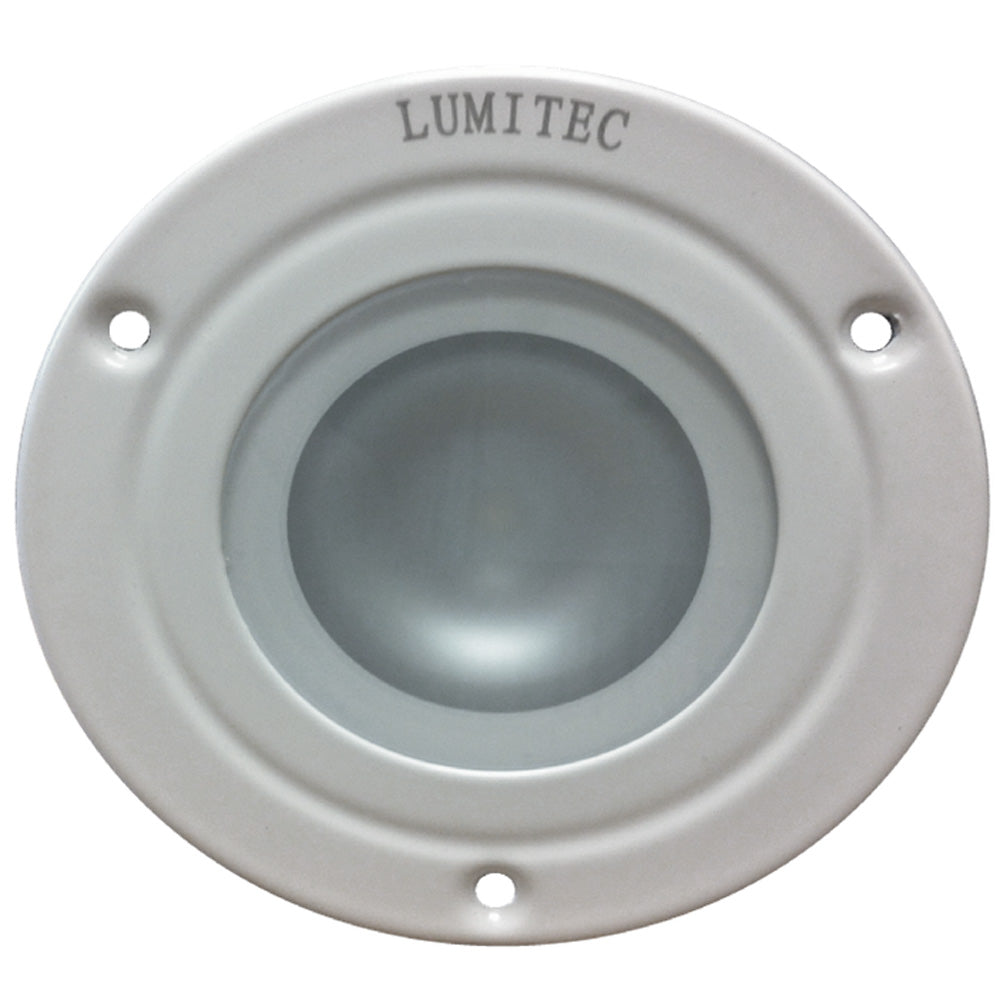 Lumitec Shadow - Flush Mount Down Light - White Finish - 3-Color Red/Blue Non-Dimming W/White Dimming,WBAUVA001344077