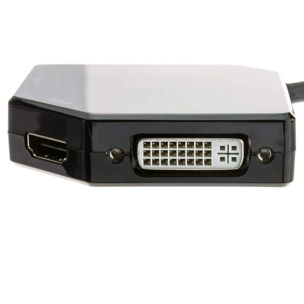 Cablewholesale Displayport To Hdmi, Vga Or Dvi, 3 In 1 Adapter