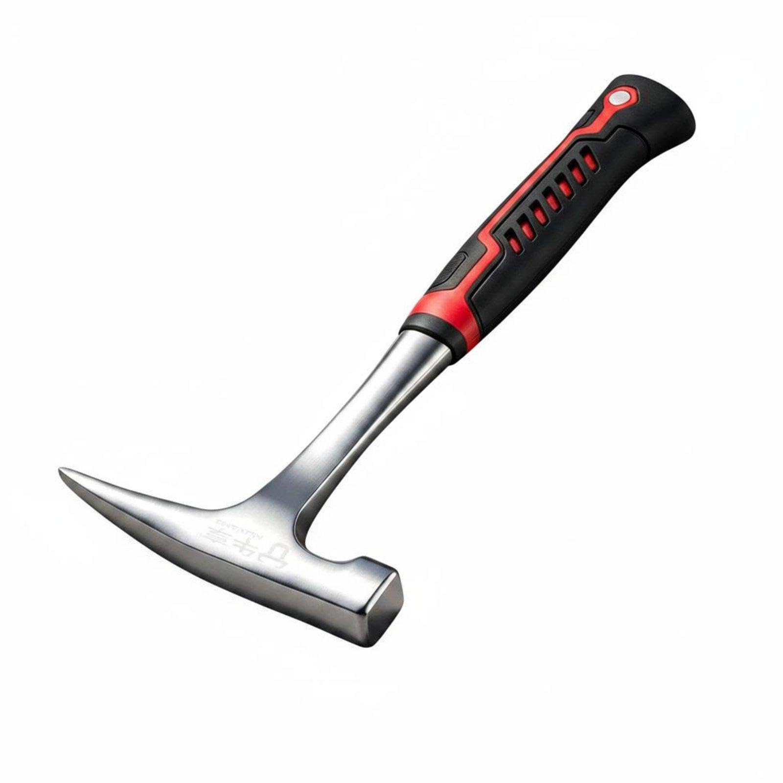 Merishoppprospecting High Carbon Steel Geologist Antislip Handle Geology Pick For Geologists, Miners, Outdoor, Fieldwork Black 
