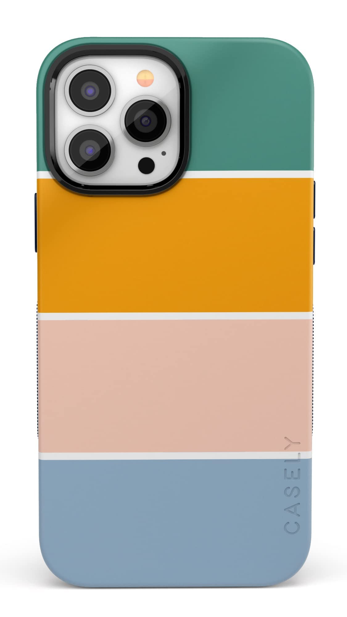 Casely Iphone 13 Pro Max Case | Compatible With Magsafe | Paint The Town | Colorblock Stripes Case