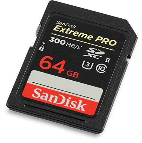 Sandisk 64Gb Extreme Pro Uhs Ii Sd Memory Card Works With Canon Mirrorless Camera Eos R10, Eos R7 (Sdsdxdk 064G Gn4In) C10 U3 V9