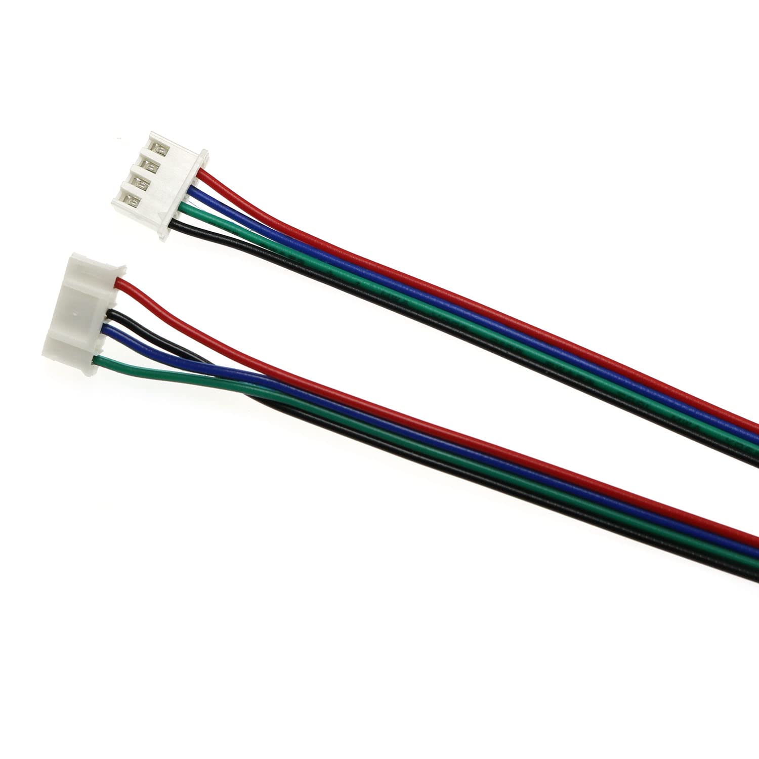 Rlecs 6Pcs 1M 39.4 Inch Stepper Motor Cables Lead Wire Hx2.54 4 Pin To 6 Pin 3D Printer Parts