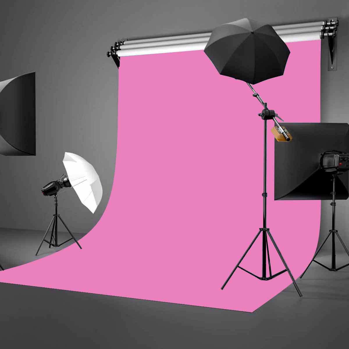 Lylycty 5X7Ft Photography Studio Non Woven Backdrop Millennium Pink Backdrop Solid Color Backdrop Simple Background Ly091
