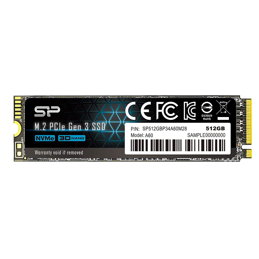 Silicon Power A60 M.2 2280 512GB Max2200/1600 MB SP512GBP34A60M28