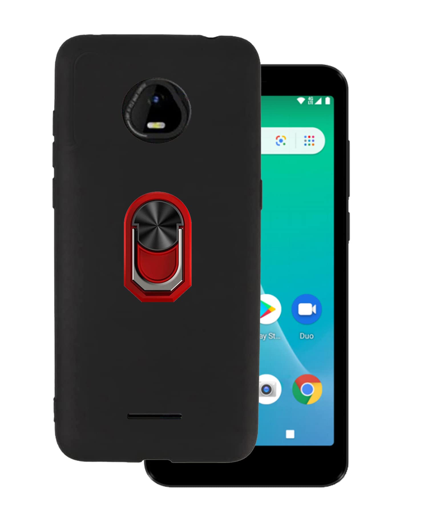 Damondy For Schok Volt Sv55 Case, Schok Volt Sv55 Sv55216 Phone Case,Shock Protective Kickstand 360 Ring Holder Defender Back Ph