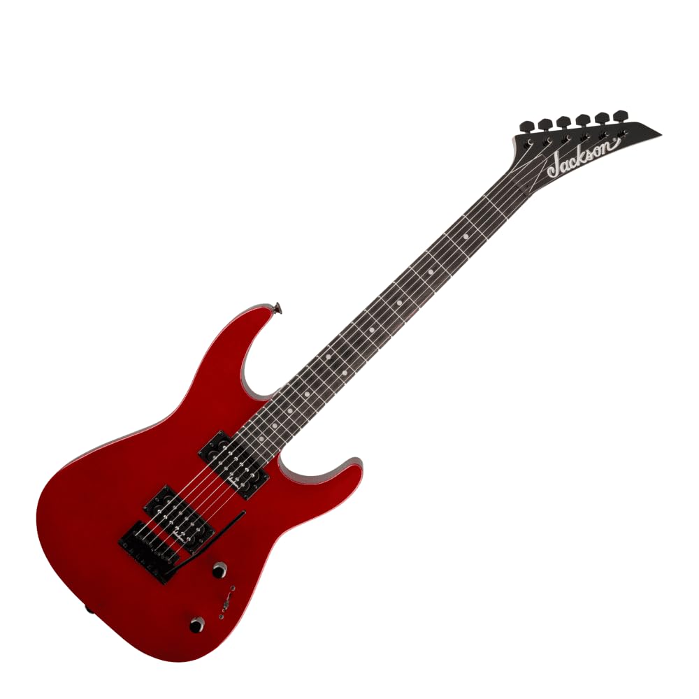 Jackson Js Series Dinky Js11 6 String Right Handed Electric Guitar With Amaranth Fingerboard (Metallic Red)