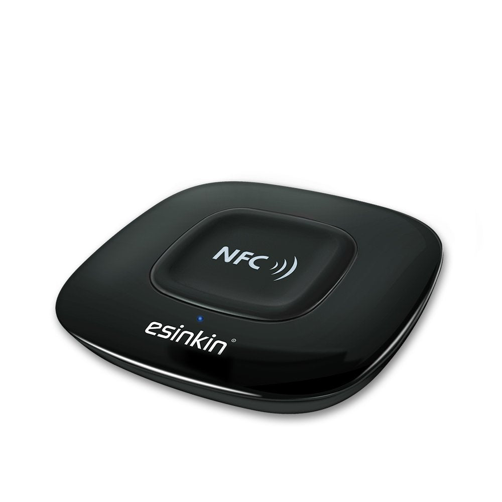 Esinkin Bluetooth Receiver Wireless Audio Adapter 4.0(Nfc Enabled) For Hd Music Stereo Sound System