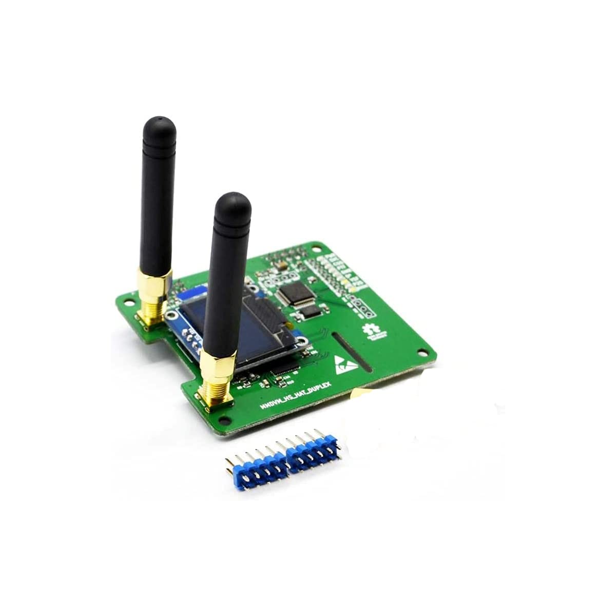 Goozeezoo Mmdvm Duplex Hotspot Module Dual Hat With 0.96 Oled Display V1.47 Support P25 Dmr Ysf Nxdn Dmr Slot 1 + Slot 2 For Ras