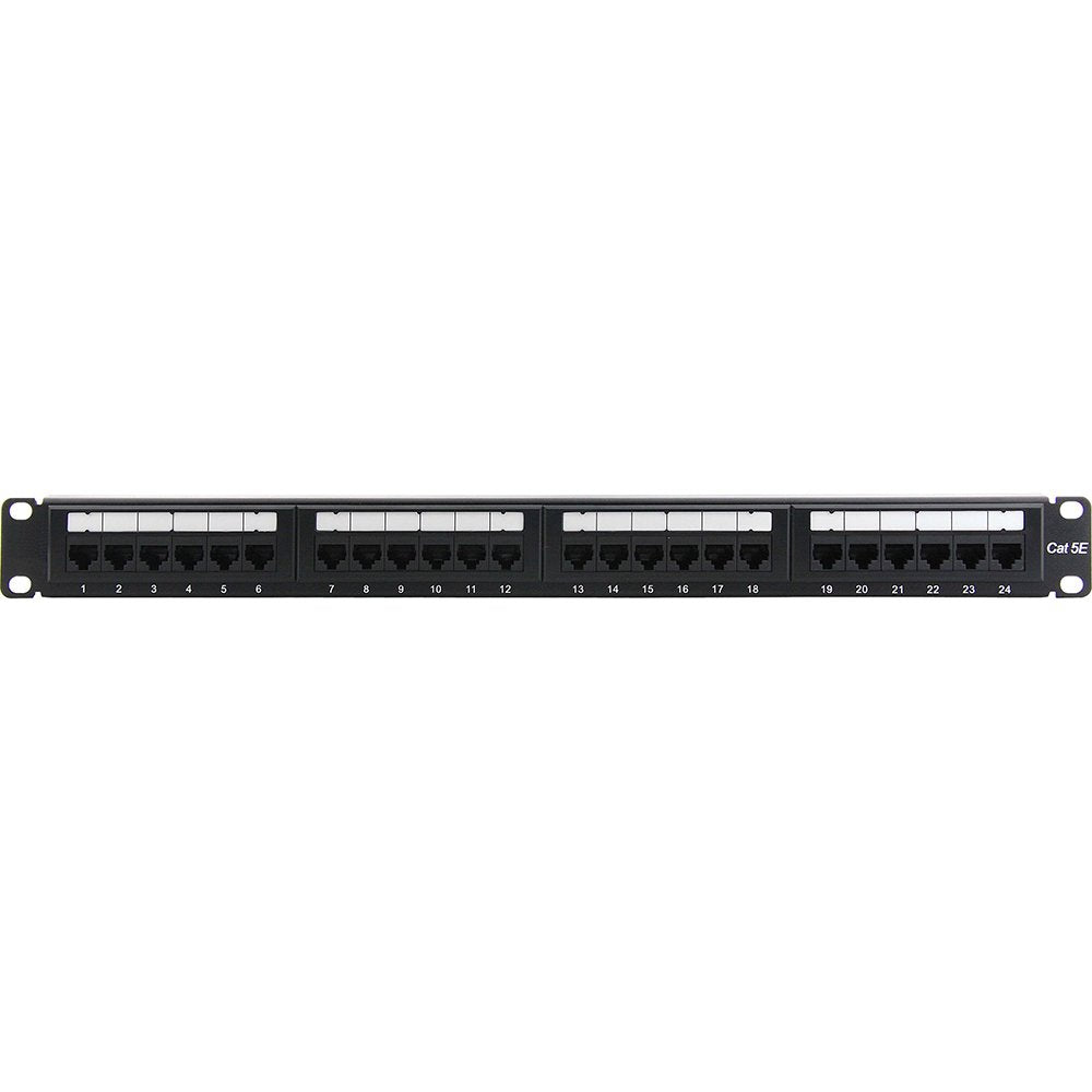 4Xem 24 Port Cat5E Rackmount Patch Panel