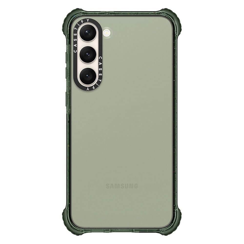 Casetify Ultra Impact Samsung Galaxy S23+ Case [5X Military Grade Drop Tested / 11.5Ft Drop Protection]   Midnight Green
