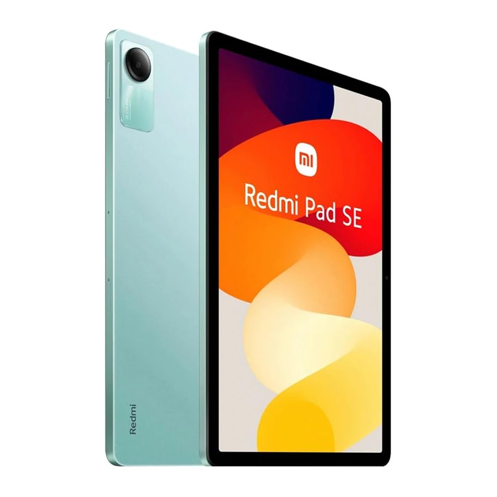 Xiaomi Redmi Pad Se (128Gb + 4Gb) Wifi 11' Octa Core 4 Speakers Dolby Atmos 8000Mah Bluetooth 5.3 8Mp (Mint Green)