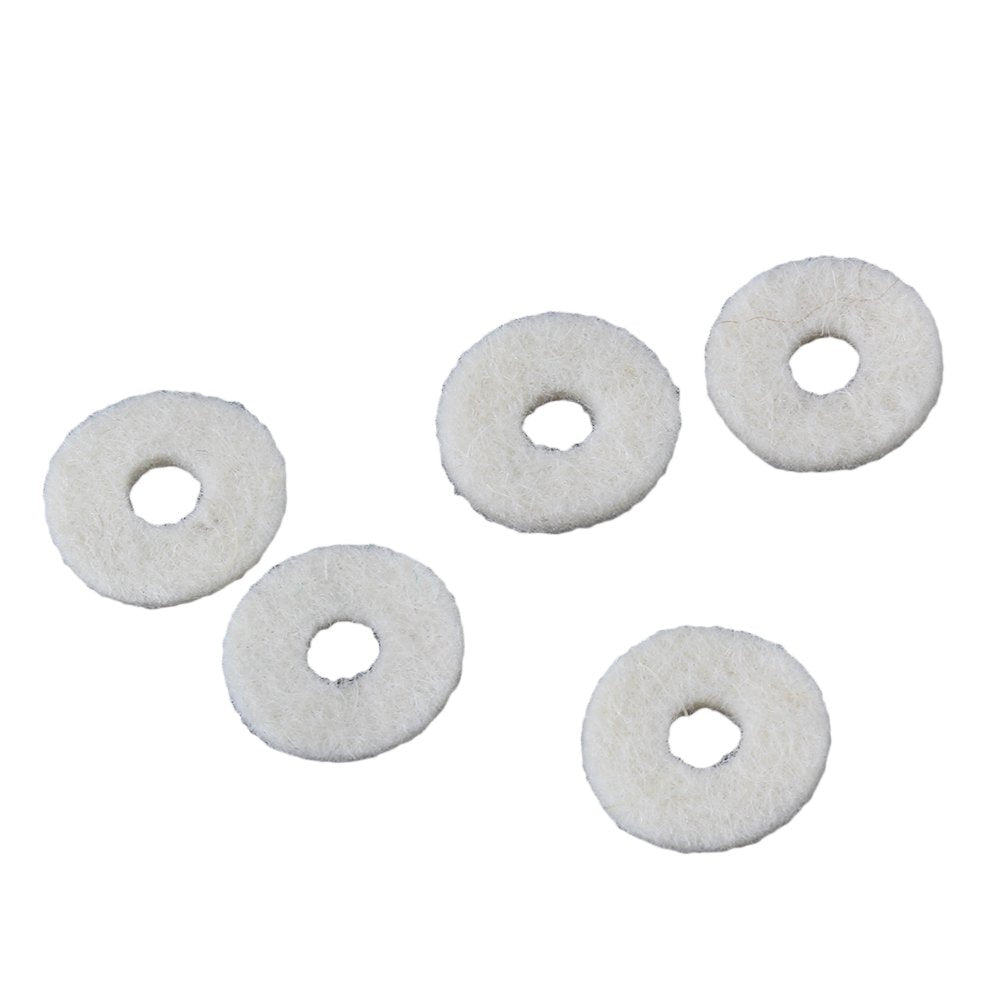 Bqlzr Beige 12Mm Dia Piano Felt Front Rail Regulating Punchings Keyboard Balance Washers Repair Parts Pack Of 90