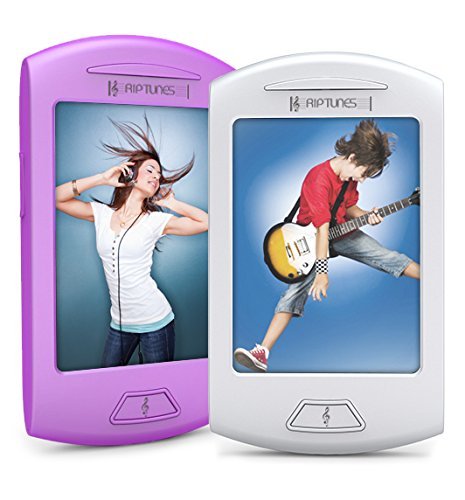 Riptunes Mp2128P 8Gb 2.8 Inch Touch Screen Mp3 And Video Player (Pink)