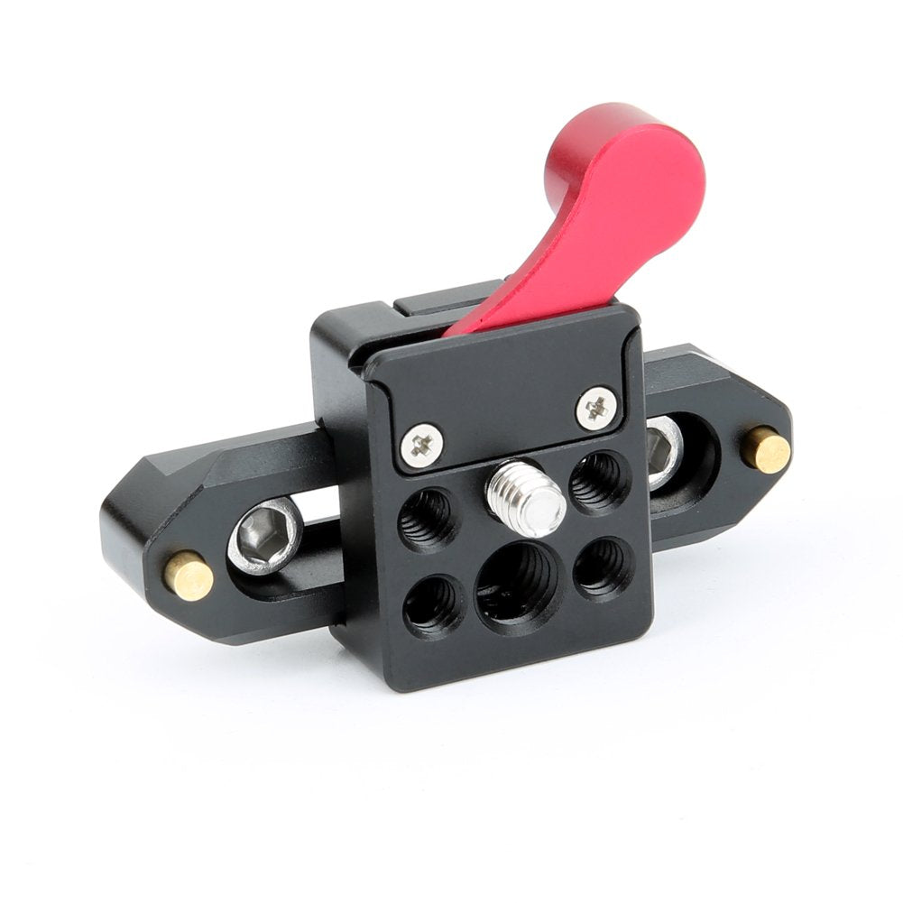 NICEYRIG NATO Lock Clamp with Quick Release NATO Rail 70mm for Video Monitor Microphone LED Light - 080