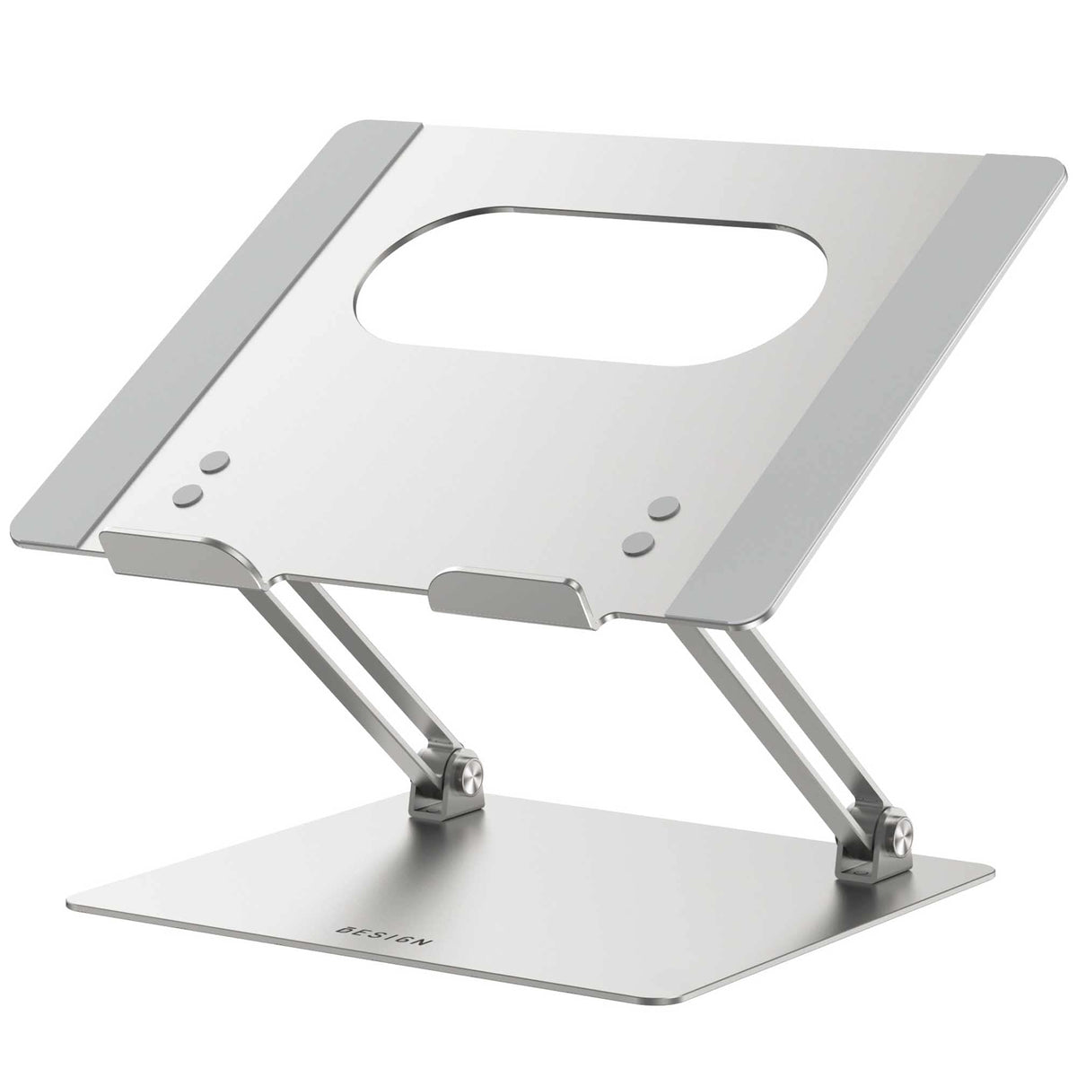 Besign Ls10 Aluminum Laptop/Computer Stand, Ergonomic Adjustable Notebook Stand, Riser Holder, Compatible With Air, Pro, Dell, H