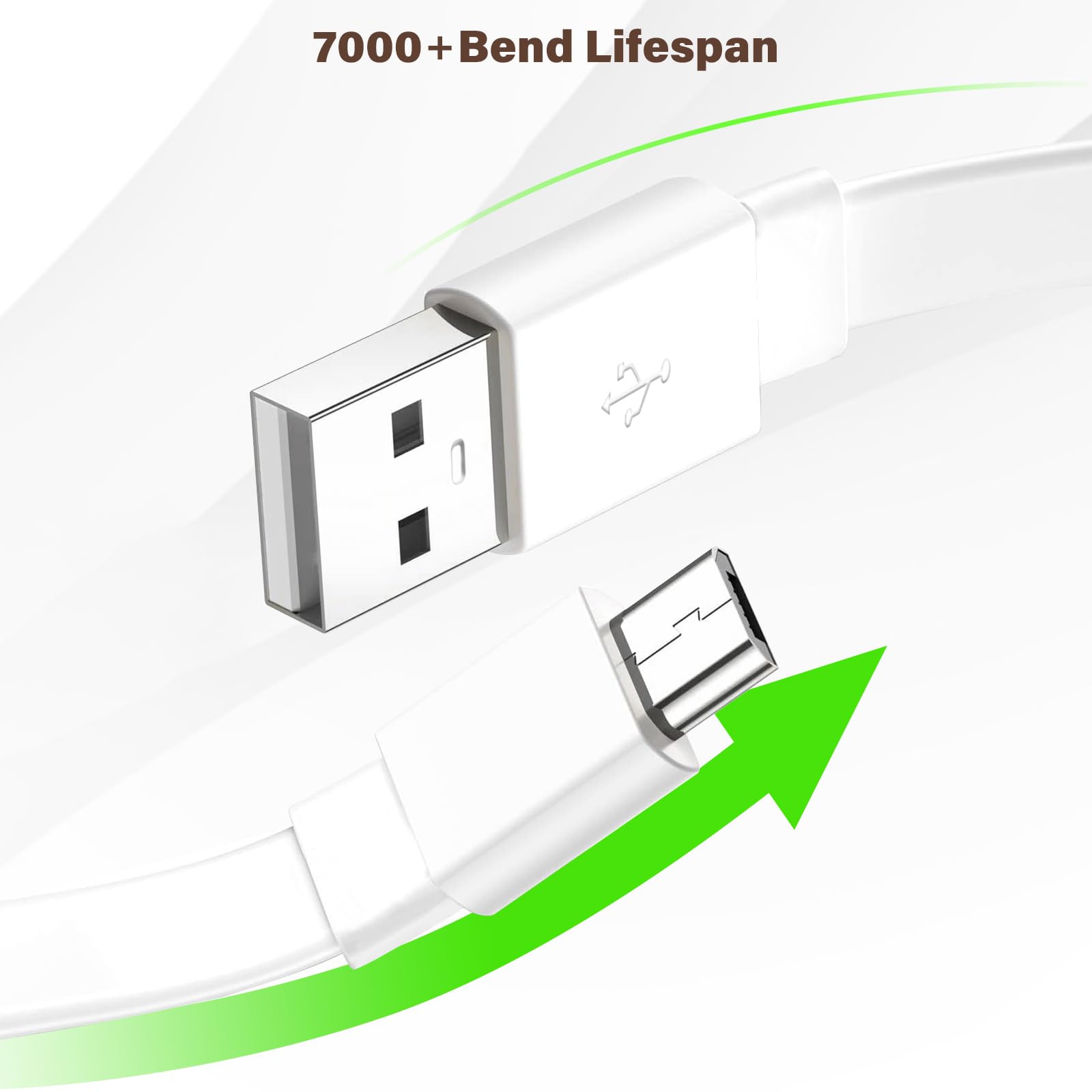 Delilyn 30Ft Power Extension Cable Compatible With Wyze Cam Og/V4/V3/V3 Pro, Wyze Cam Pan V2, Micro Usb 90 Degree Power Adapter