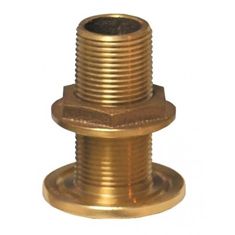 Groco 2-1/2'' Bronze Thru-Hull Fitting W/Nut,WBAUVB000FOUTLQ