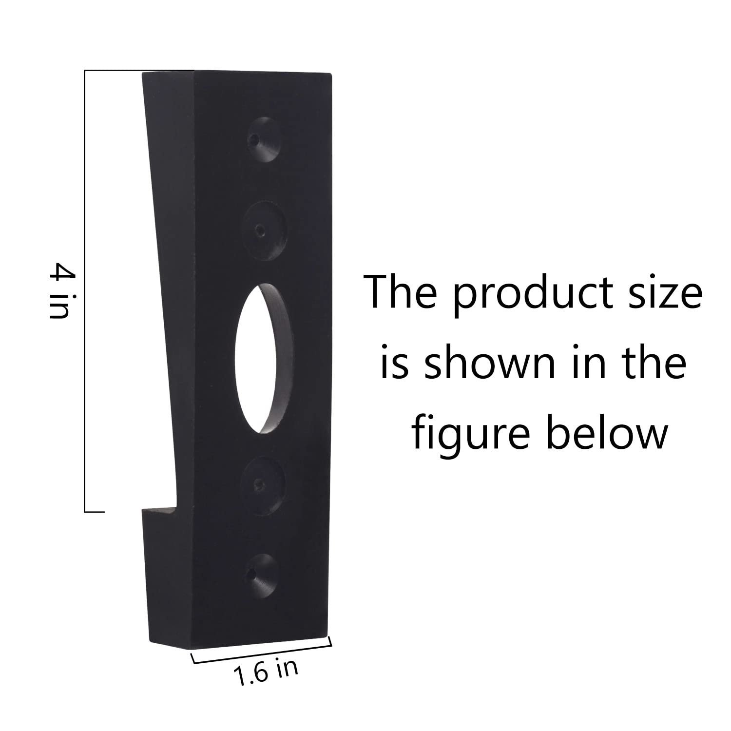 Doorbell Vinyl Siding Mount Angle Adjustment Wedge, For Google Nest Doorbell Siding Mount Fits Gen 2 And Wired, Solve The Proble