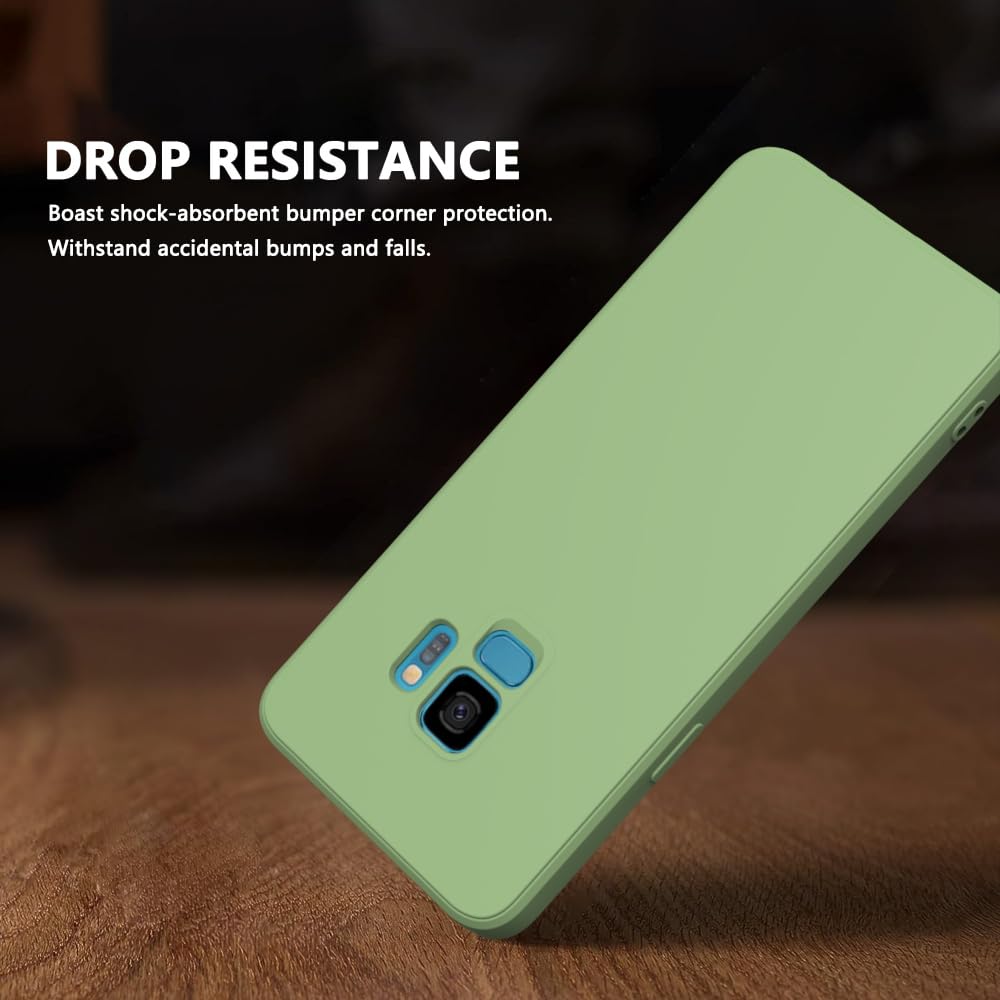 Wogroo For Samsung Galaxy S9 Plus Case Green, Scratch Resistant With Soft Touch, Slim Thin Phone Cover For Samsung Galaxy S9 Plu