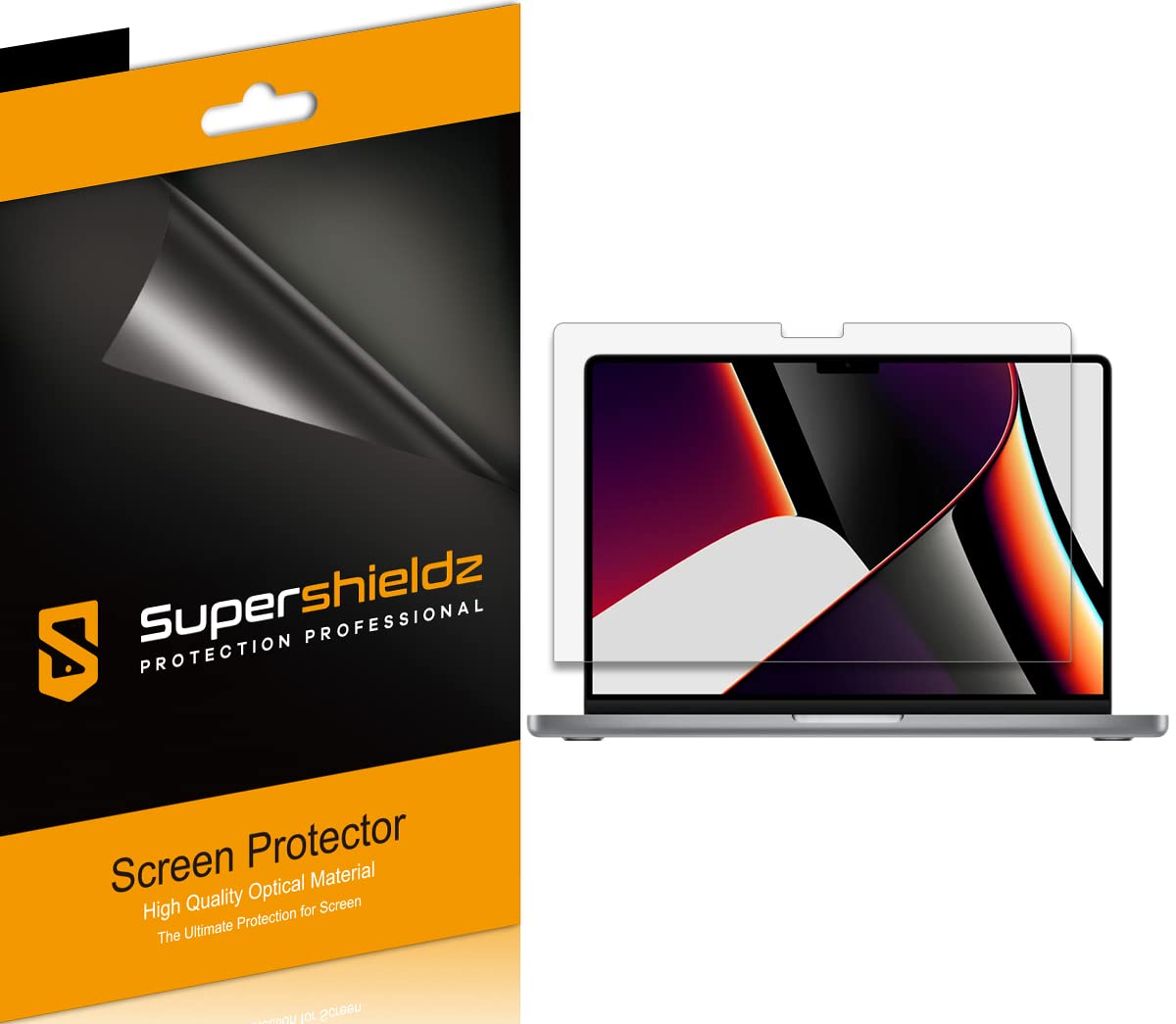 Supershieldz (3 Pack) Anti Glare (Matte) Screen Protector Designed For Macbook Pro 14 Inch (M3 / M3 Pro / M3 Max / M2 Pro / M2 M