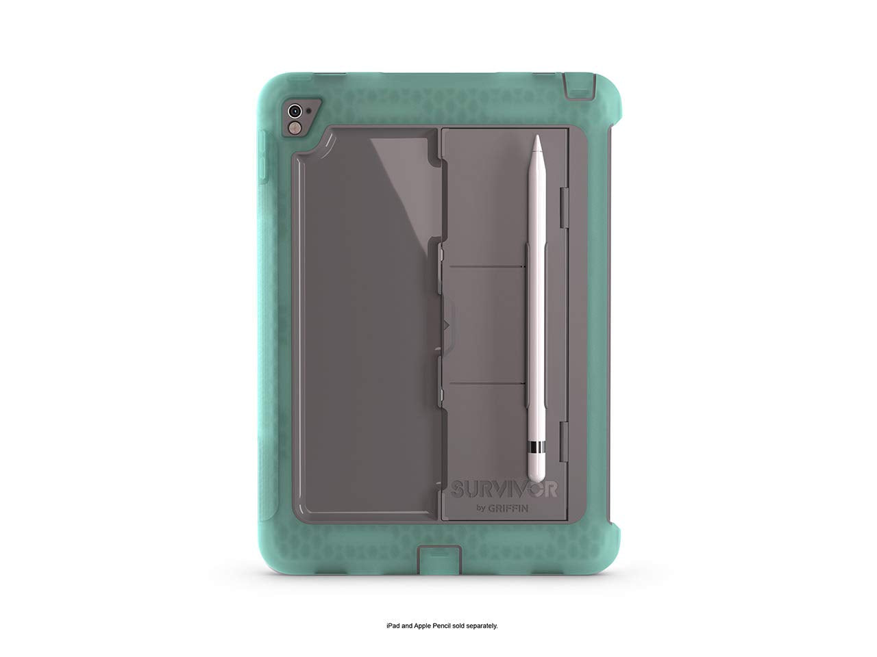 Griffin Survivor Slim for iPad Pro 9.7-inch, Green/Grey