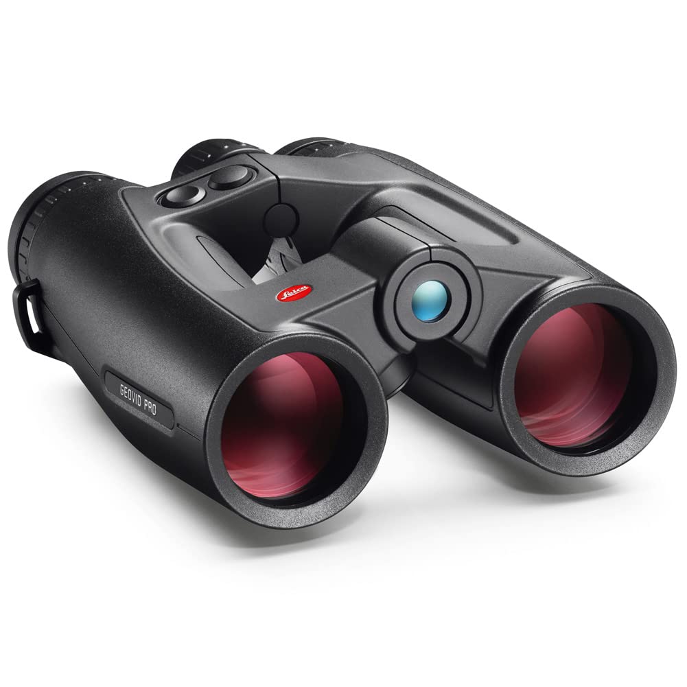 Leica Geovid Pro Rugged Compact Ergonomic Lightweight Weather Proof Hunting Rangefinder Binoculars With Built In Compass, 8 X 42