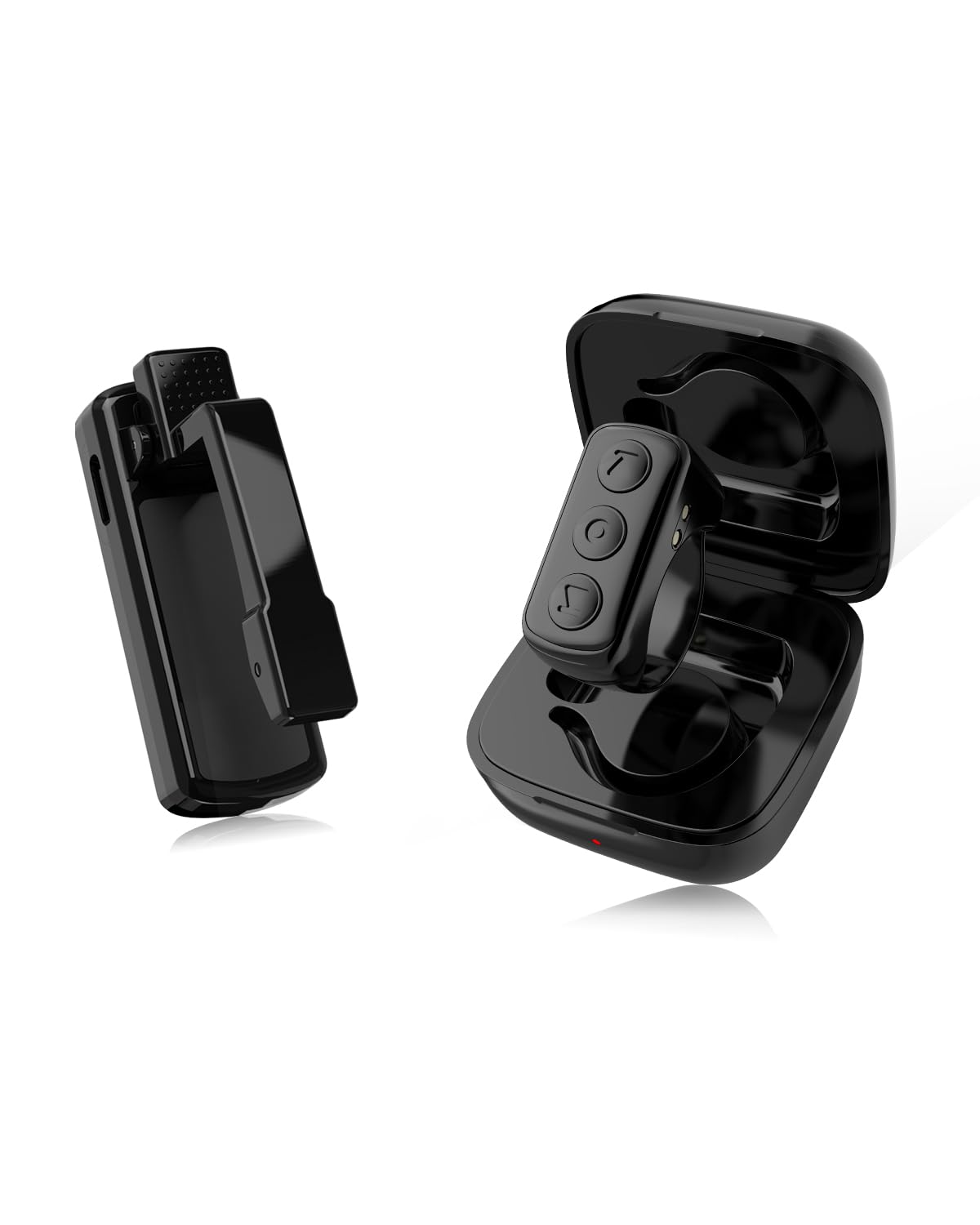 Multifunction Remote Page Turner For Kindle Paperwhite Reading And Tiktok Scrolling, Adzerd Page Turner Clicker For Ipad Iphone Tablets, Wireless Camera Camcorder Remote Control Black