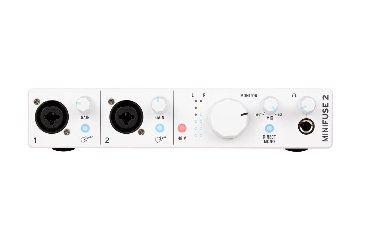 Arturia Minifuse 2 Usb-C Audio Interface, White