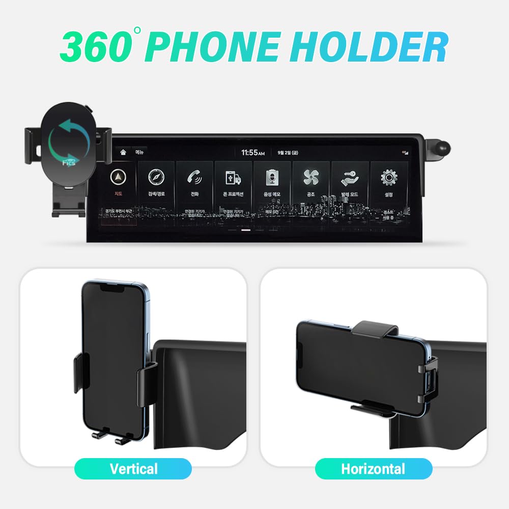 Fics Genesis Gv80 Accessories 2022, Customized Gv80 Phone Holder, Customized Gv80 Phone Mount