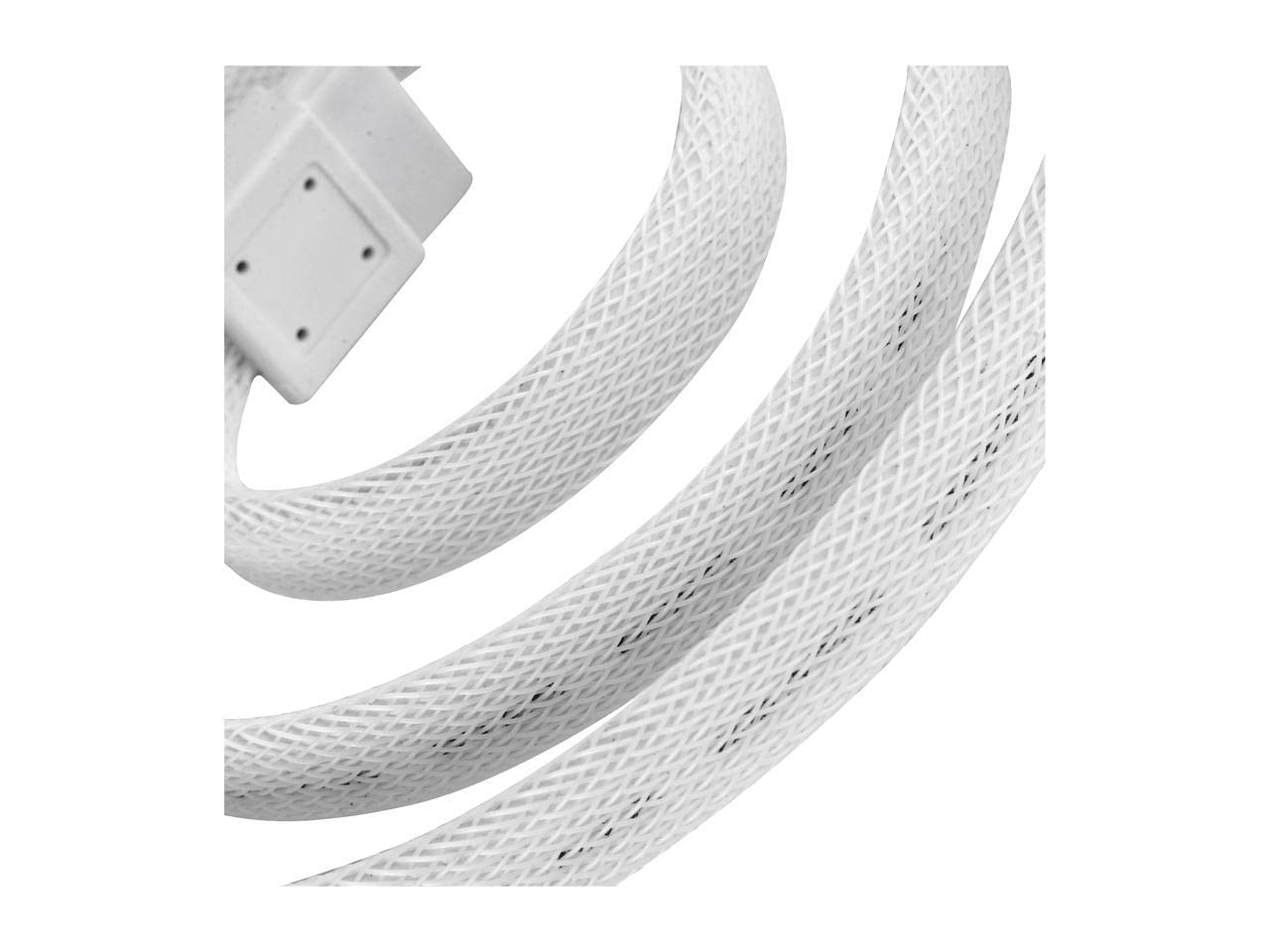 Silverstone Sata Iii With Locking Mechanism, White (Rl Cp07W)