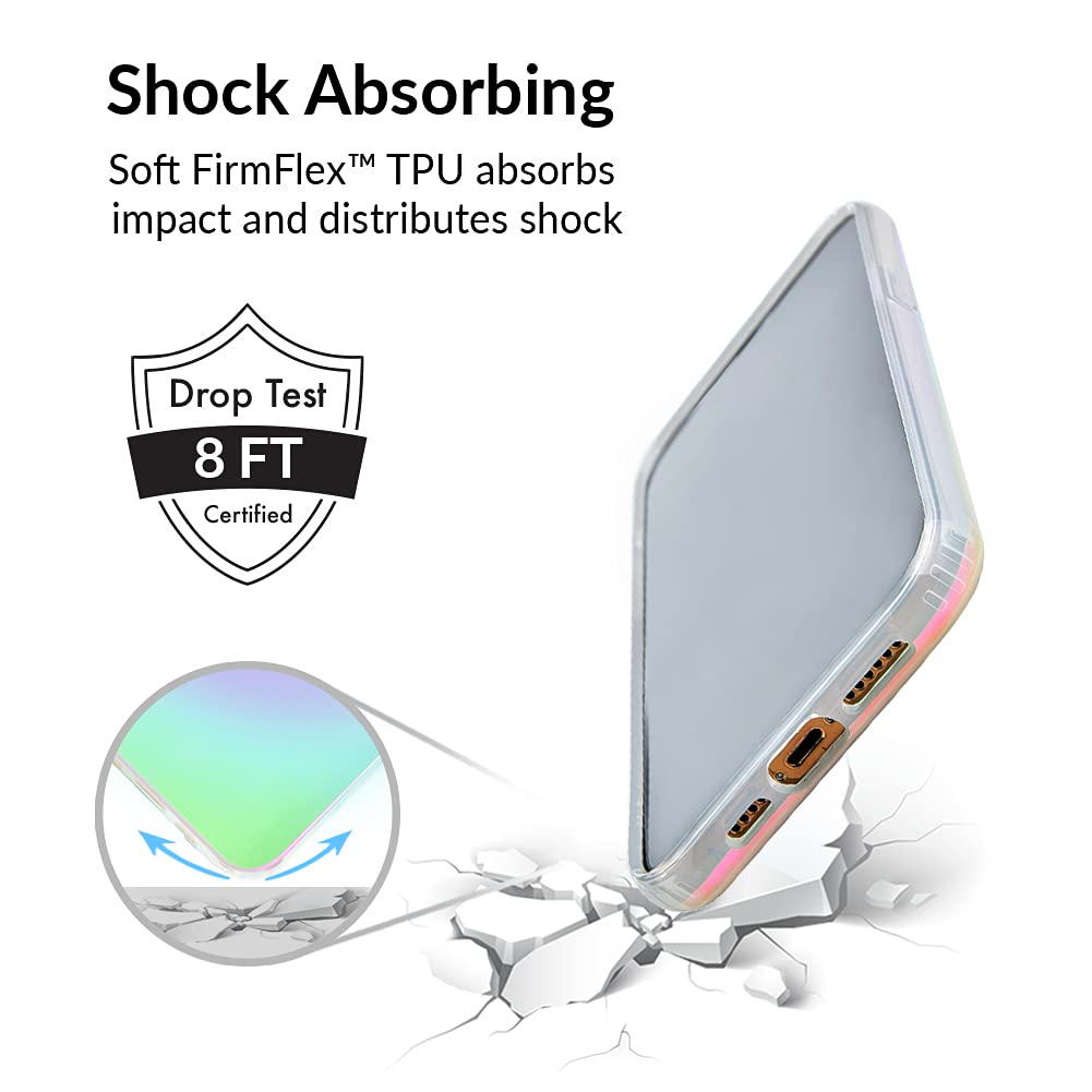 Velvet Caviar Compatible With Iphone 13 Case Iridescent White Opal [8Ft Drop Tested] Protective Cases