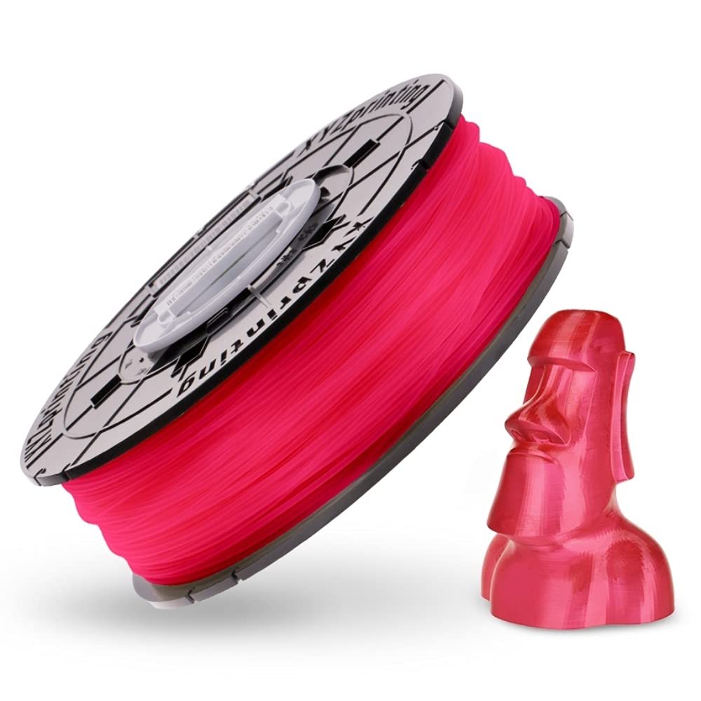 XYZprinting RFPLCXUS02J da Vinci Jr. & mini Series Filament, PLA, 600 g, Clear Red