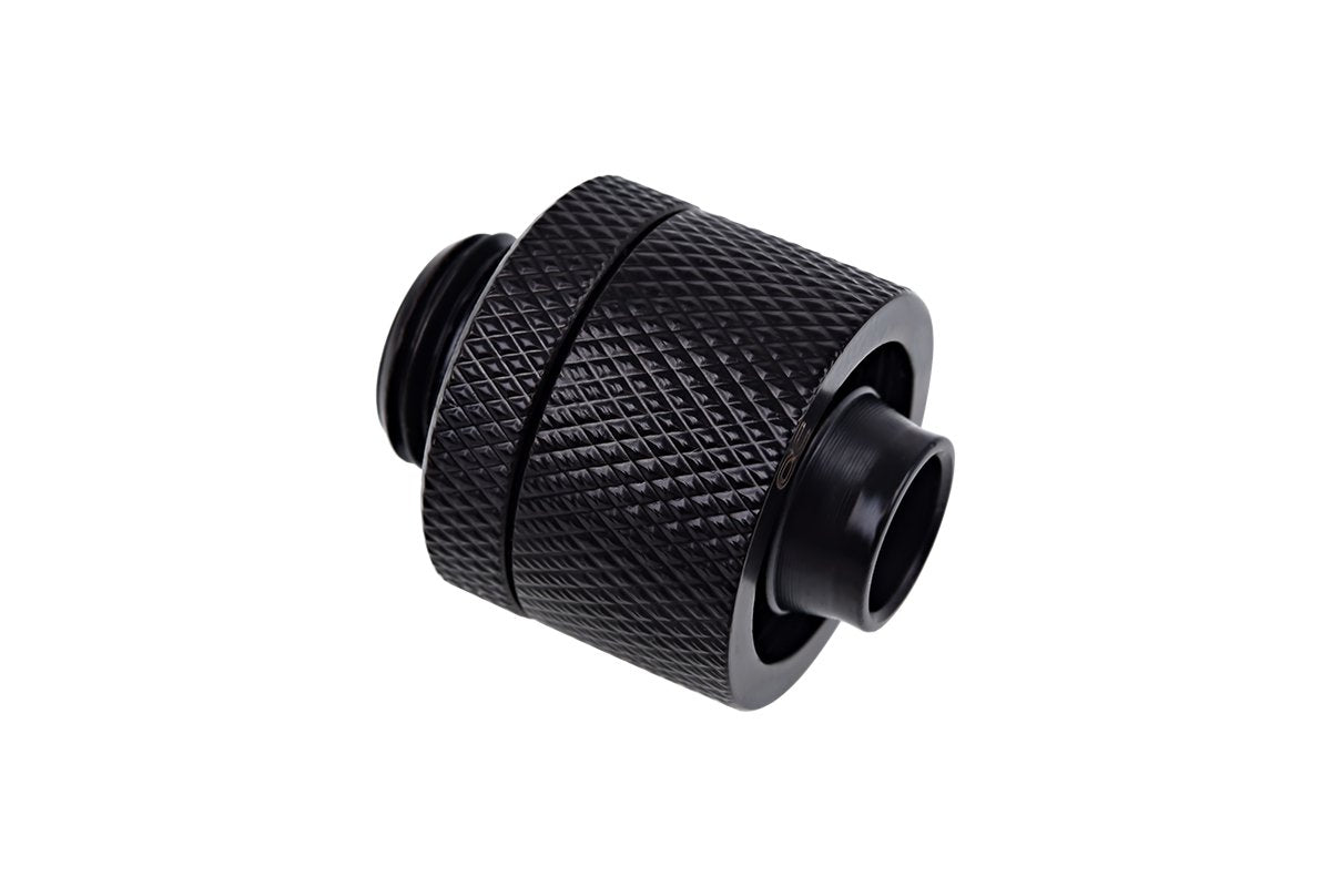 Alphacool 17234 Eiszapfen 16/10Mm Compression Fitting G1/4   Deep Black Sixpack Water Cooling Fittings