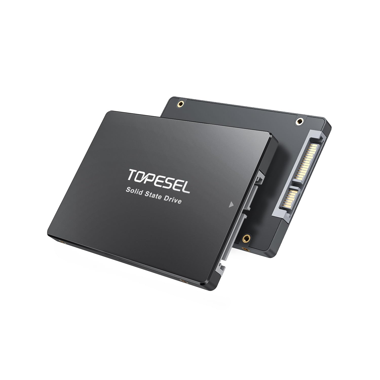 TOPESEL SATA III SSD 2.5, 480GB Internal Solid State Drive with 3D NAND Flash up to 500MB/s,for Laptop,Tablet,Desktop,PC