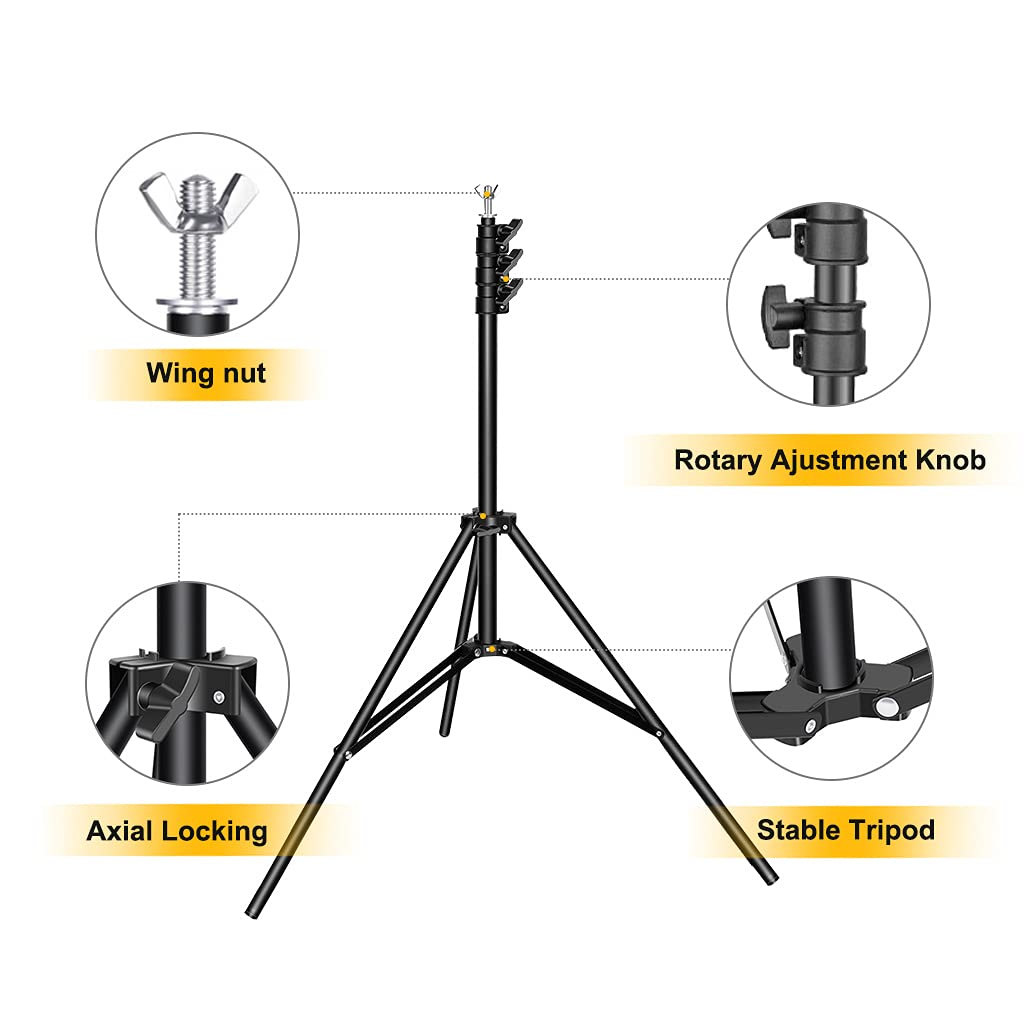 Cpliris Backdrop Stand For Parties, 8.5X10Ft Adjustable Backdrop Support For Photoshoot, Baby Shower Backdrop Stand With Spring