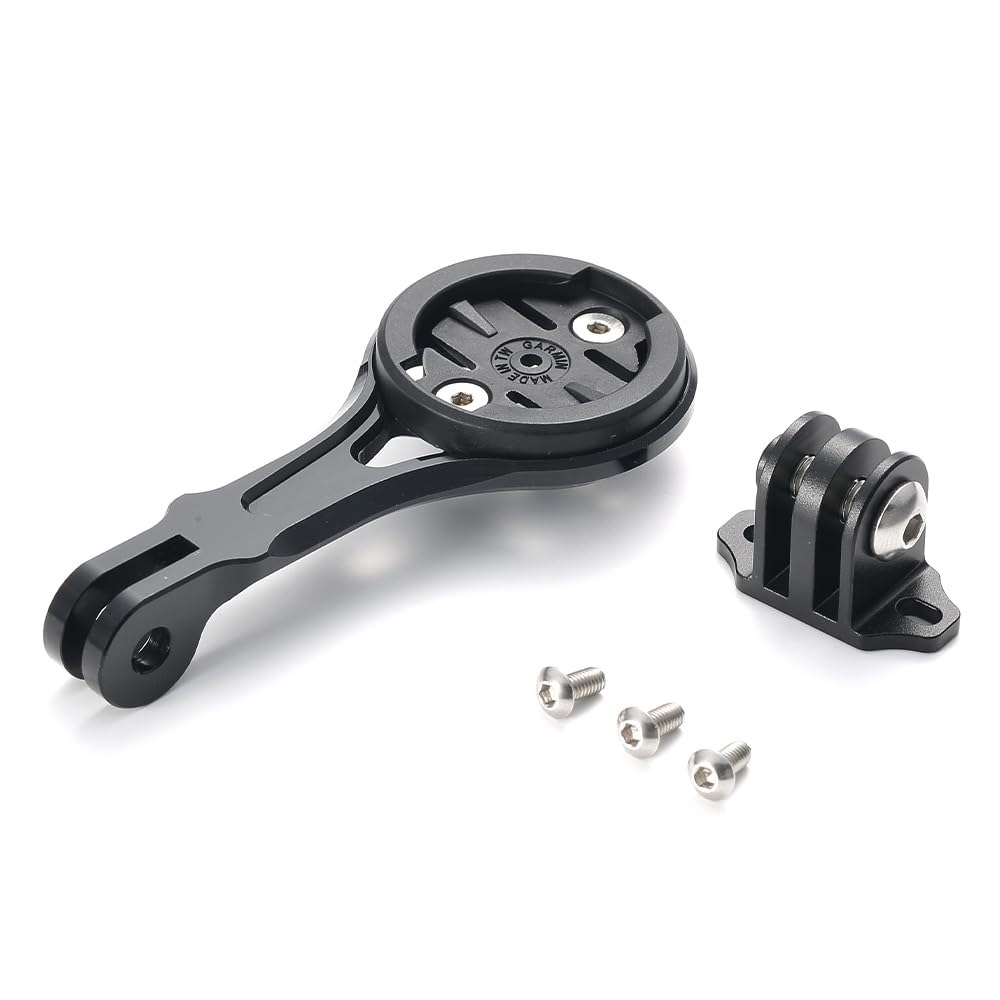 Cestbon New Bike Combo Mount with Adapter for Garmin Wahoo Bryton Hammerhead Campatible with Cervelo Trek Bontrager Blendr BMC I