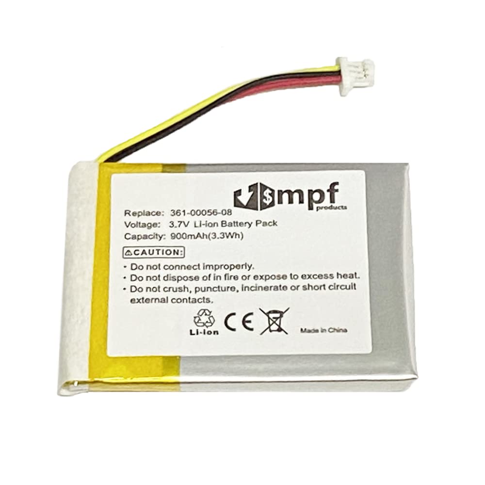 Mpf Products 900Mah Extended 361 00056 08 Battery Replacement Compatible With Garmin Drivesmart 5, Drivesmart 55, Drivesmart 61,