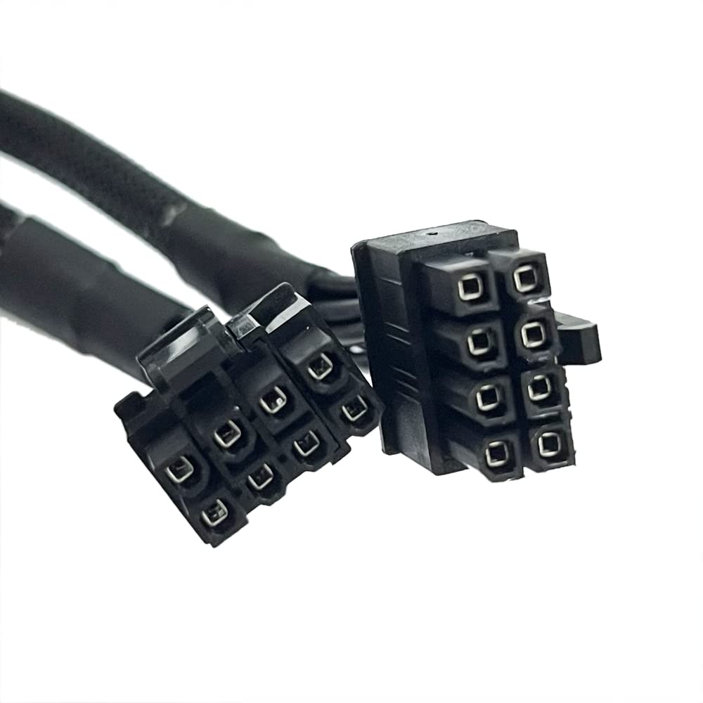 Zahara 8-Pin PCIE VGA Power Supply Cable Replacement for EVGA Supernova 550-1300 G2 G3 G5 750 B2 B3 P2 T2 - Black