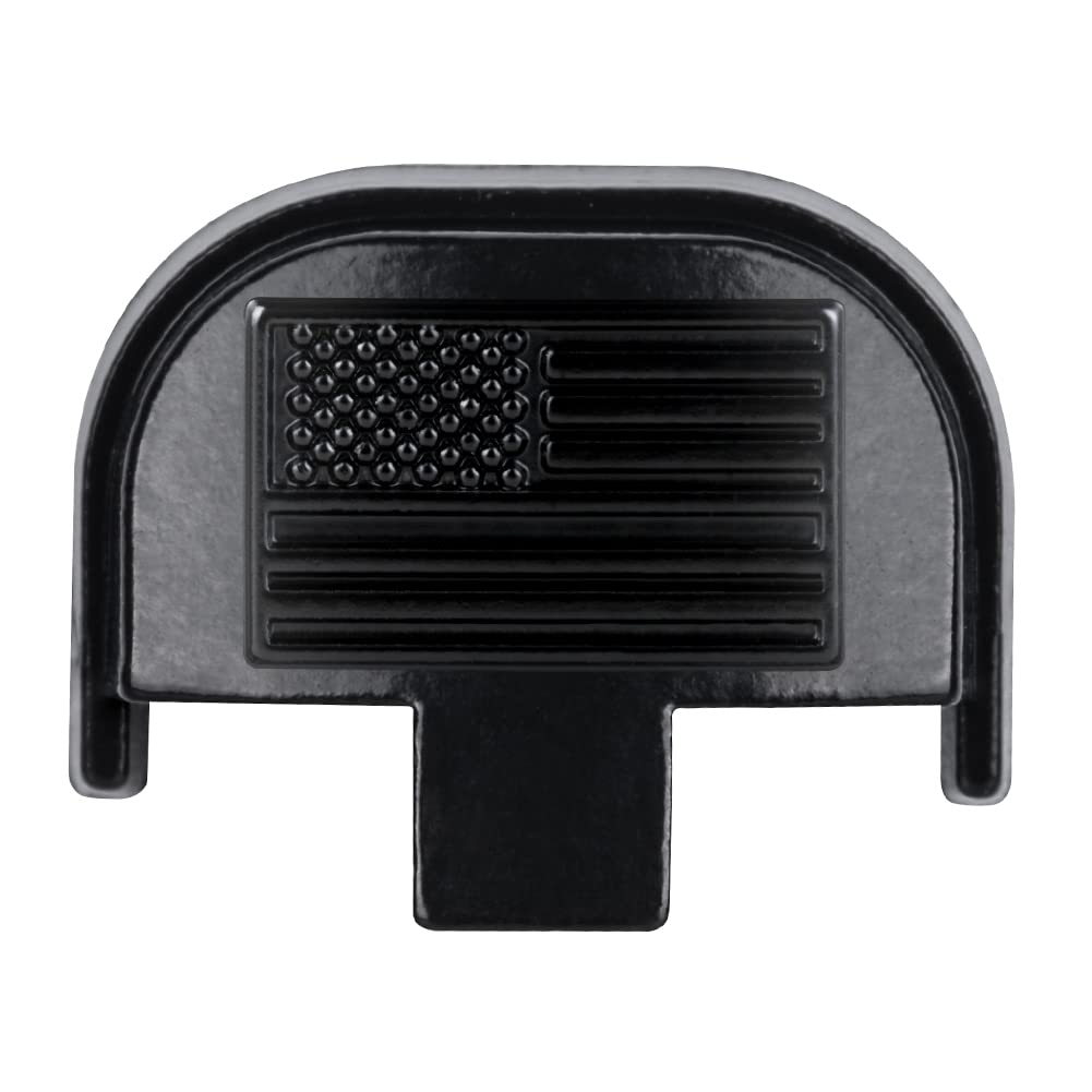 3D Aluminum Rear Cover Slide Back Plate For Smith And Wesson Sd9 Sd9Ve Sd40 Sd40Ve 9Mm/.40 Accessories, Us Flag