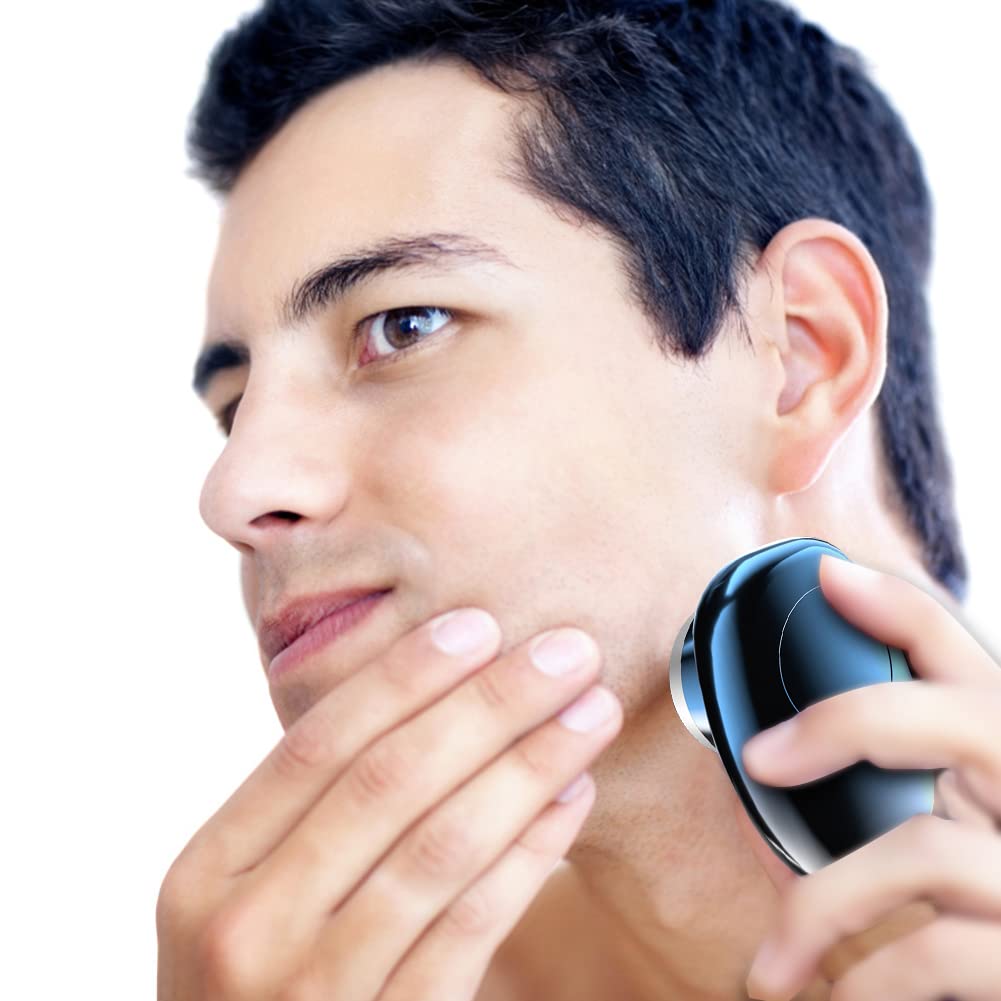 Electric Shaver, Mini Shaver Portable Electric Shaver For Men, Usb C Fast Charging, Pocket Size Shaver Wet And Dry Razor, Easy U