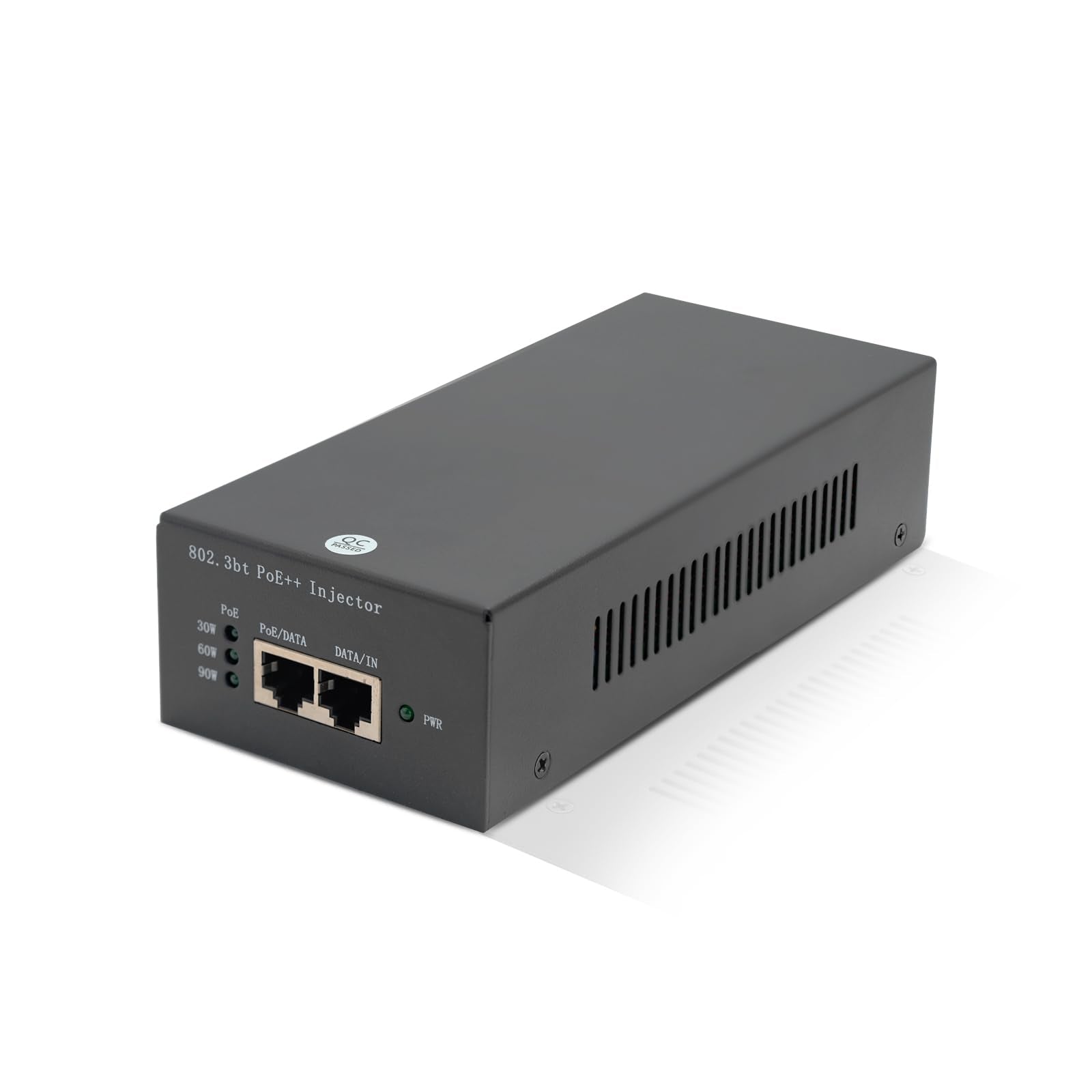 Thepoestore High Power Gigabit Poe Injector 90W,Ethernet Switch Poe++ Injector Adapter,10/100/1000Mbps,Ieee 802.3Af/At/Bt Compli