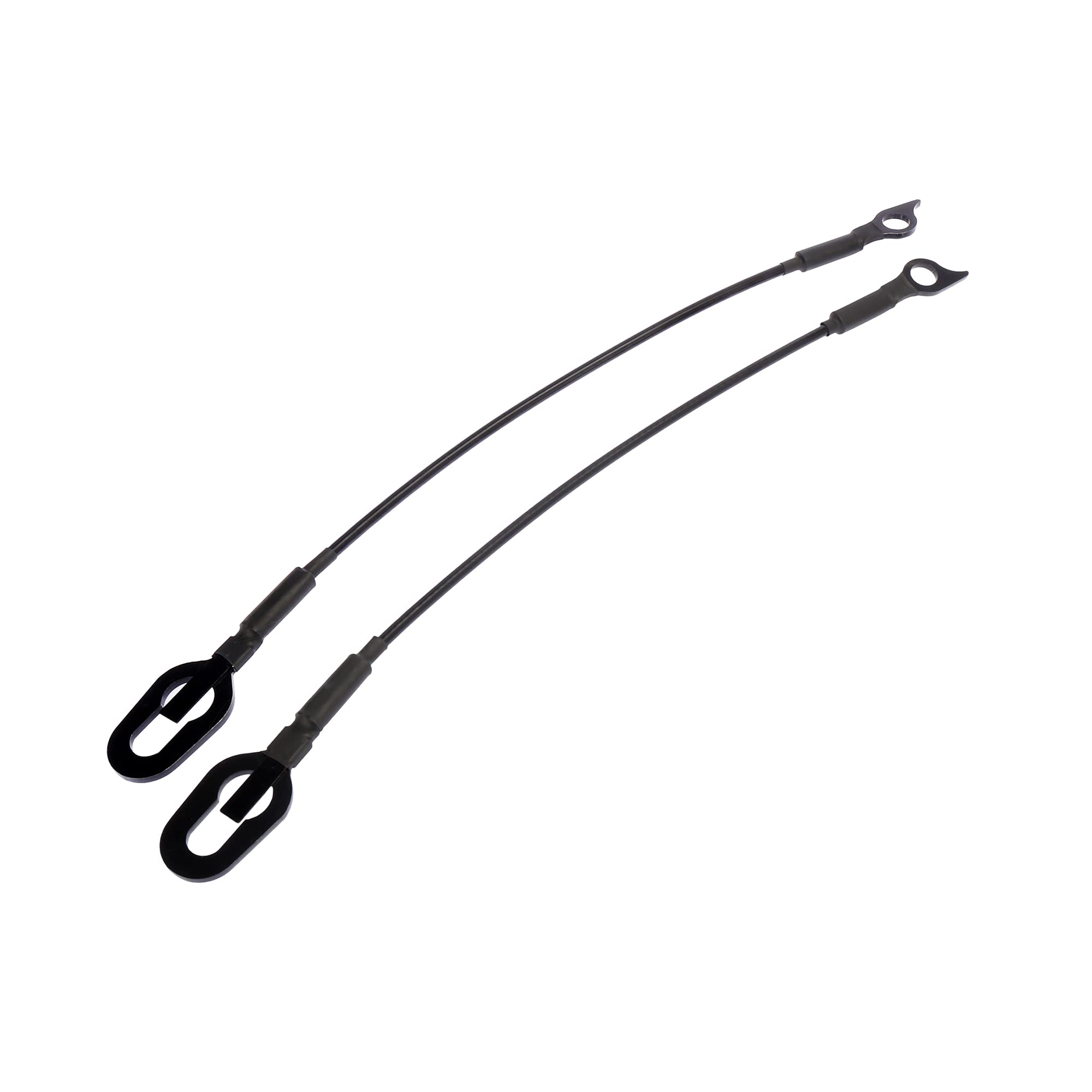 X AUTOHAUX Pair Rear Tailgate Cables Lift Gate Support Straps Pickup for Dodge for Ram 1500 2500 3500 1994-2002 55345124AB 55345