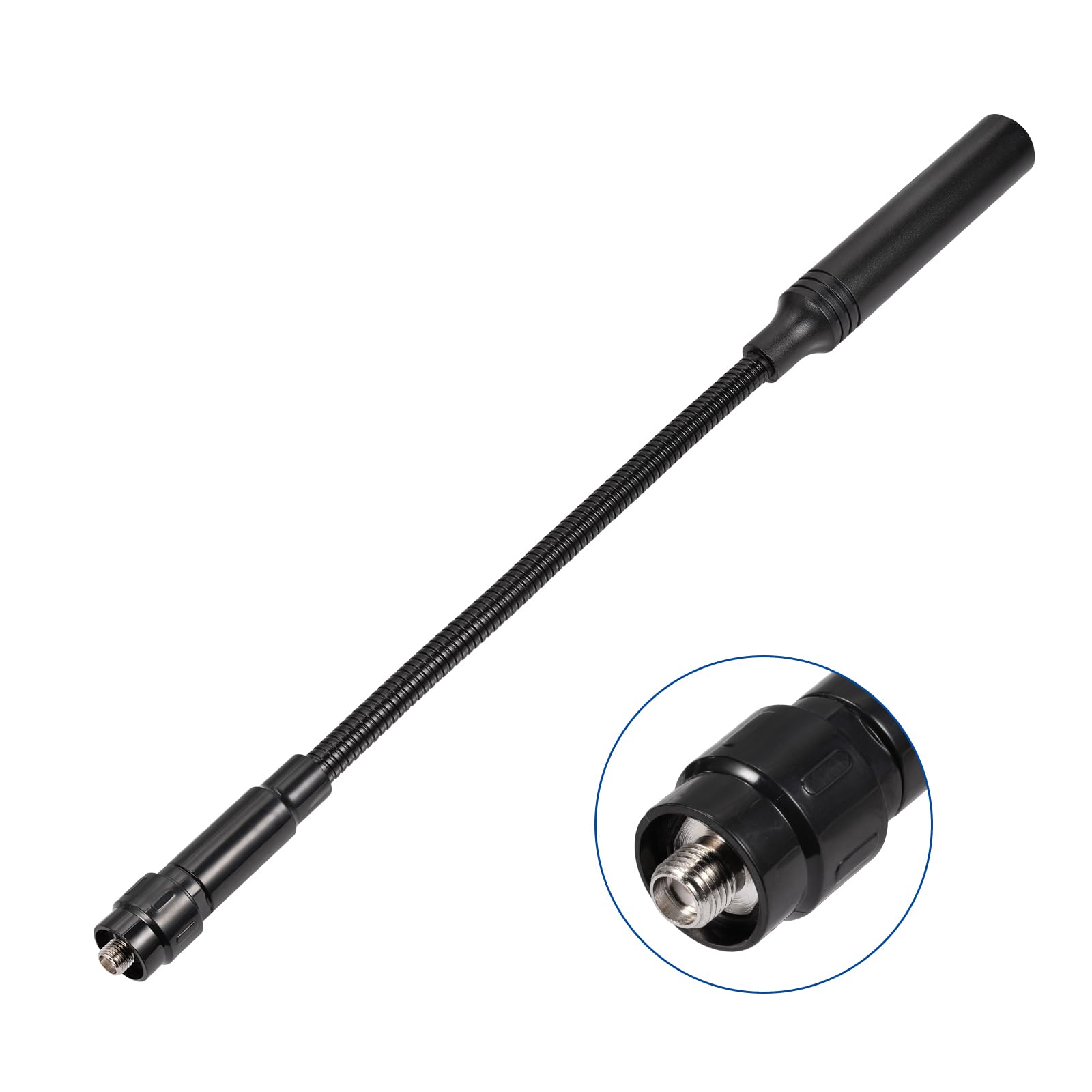 Bingfu High Gain Ham Radio Antenna Vhf Uhf 136 174Mhz 400 520Mhz Amateur Walkie Talkie Cs Tactical Gooseneck Antennas Compatible