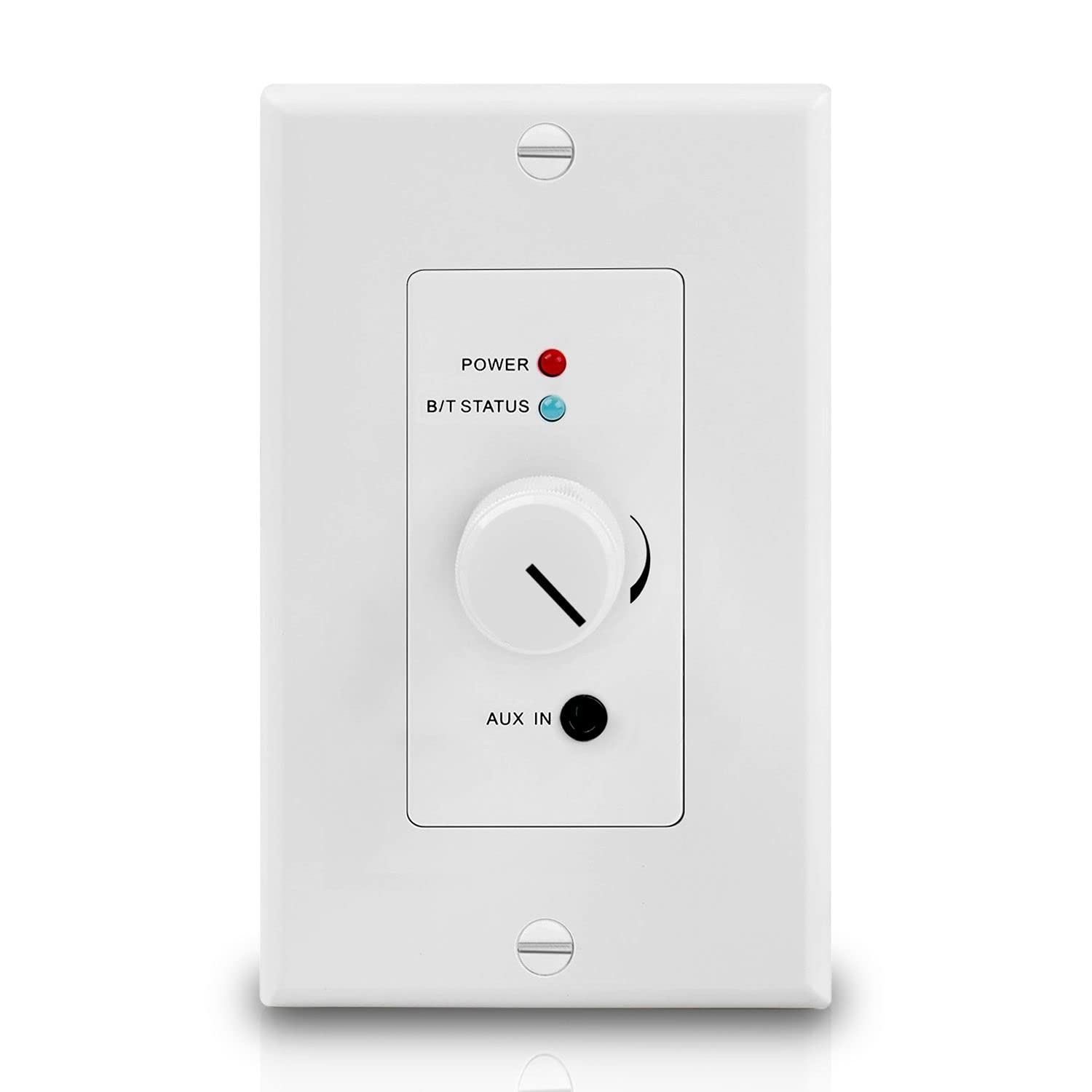 TNP Wireless Bluetooth Audio Receiver Wall Plate Mount, BT 5.0 aptX Music Streaming Adapter 4 Speakers 120W Stereo Amplifier Aud