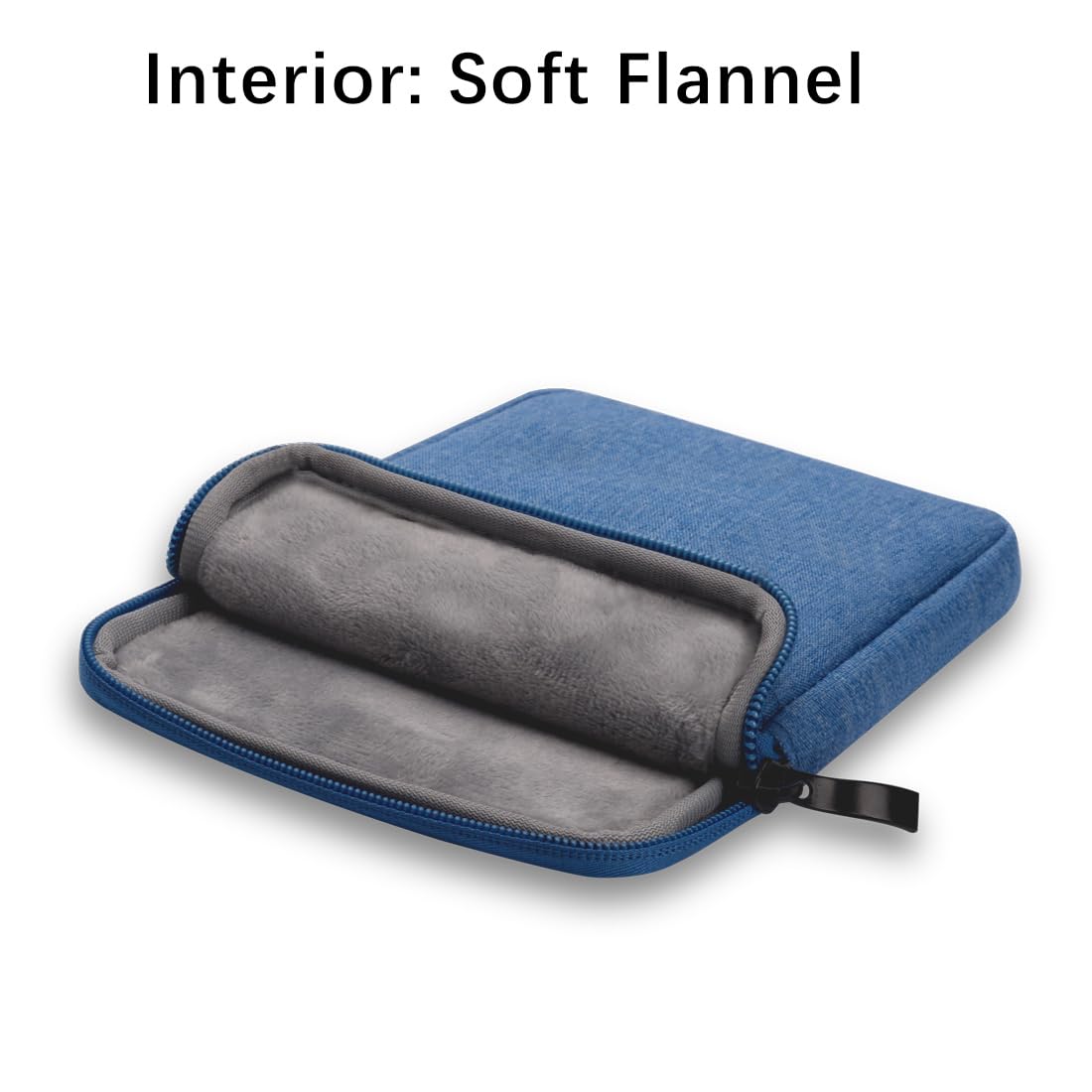 E Reader Sleeve Case Bag For 6 Inch Ebook Reader Tablet Protective Cover Pouch (Black)