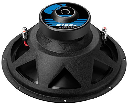 Planet Audio Ac15D Car Subwoofer   2100 Watts Maximum Power, 15 Inch, Dual 4 Ohm Voice Coil, Easy Mounting, Sold Individually