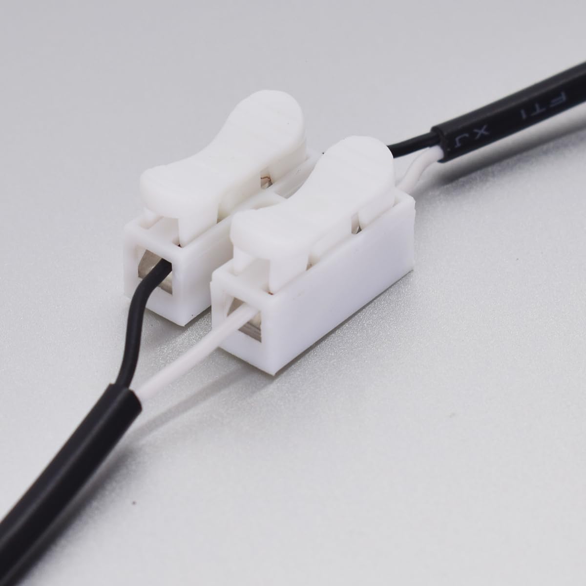 Elnone Short Charging Usb 2 Wire Pigtail Cable (4 Pack 12 Inch) 30Cm 22Awg 3A Black Usb Female 2 Wire Power Cable Pigtail Cord C