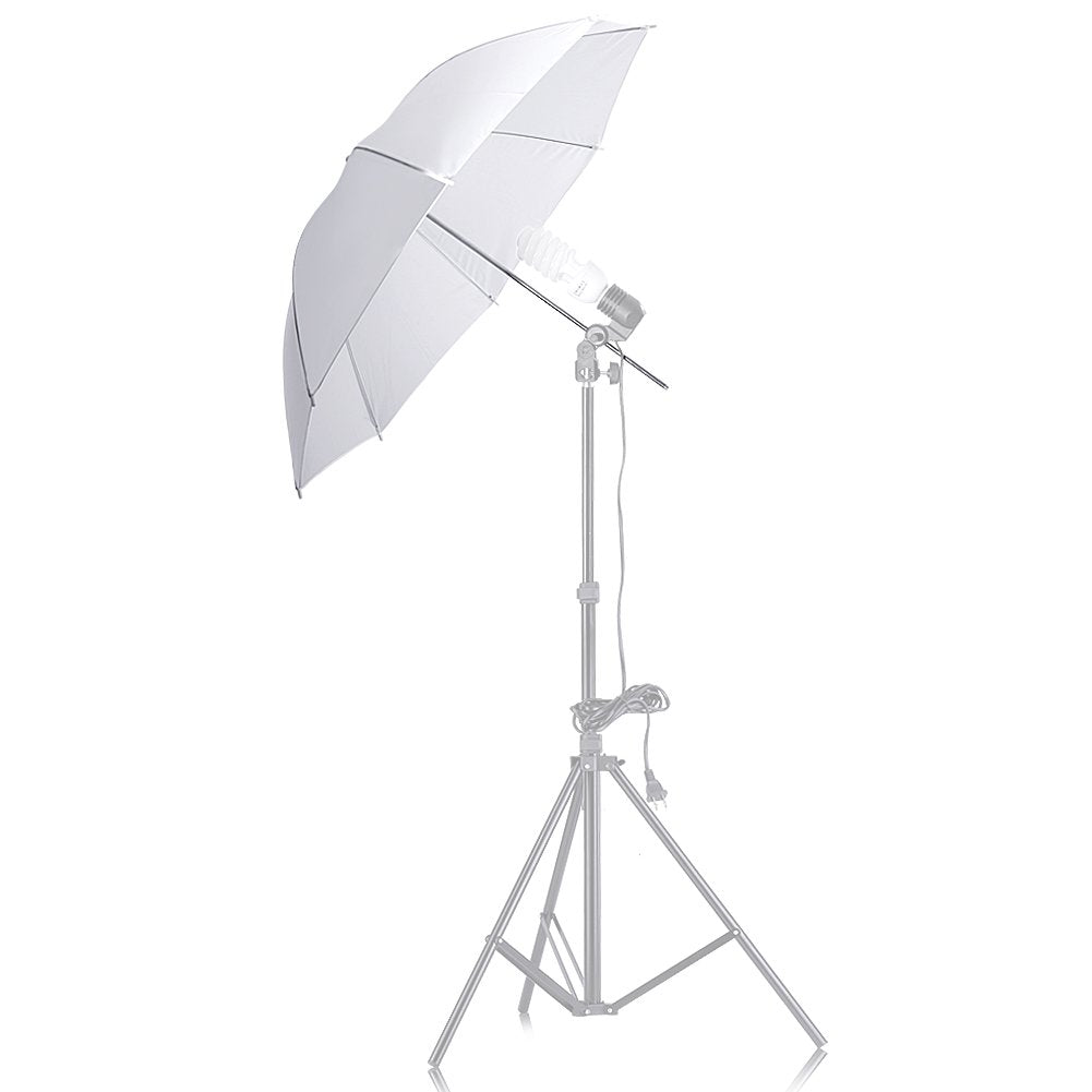 Neewer Professional 33''/84Cm White Translucent Reflector Umbrella For Photography Studio Light Flash